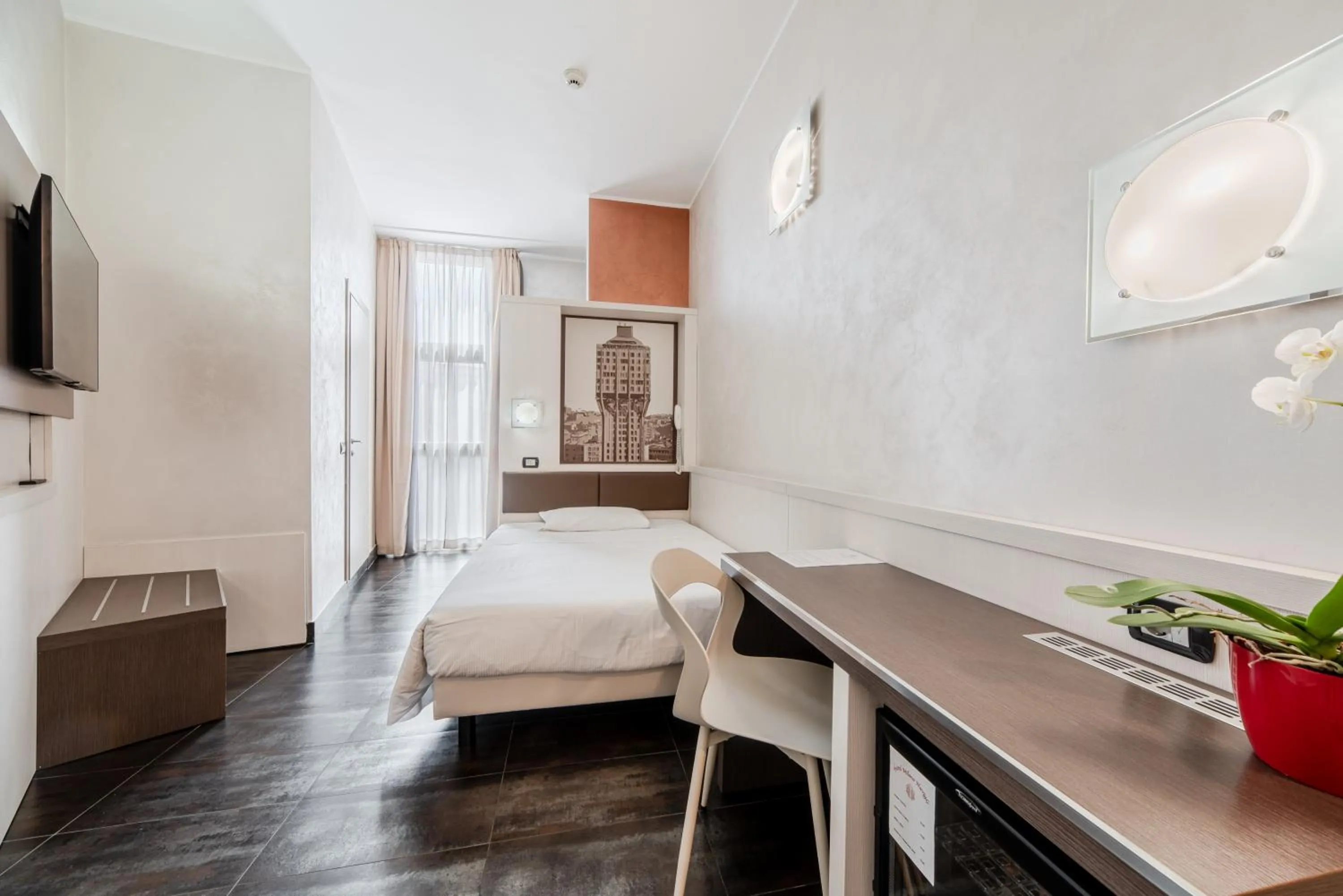 Photo of the whole room, Bed in Hotel Milano Navigli