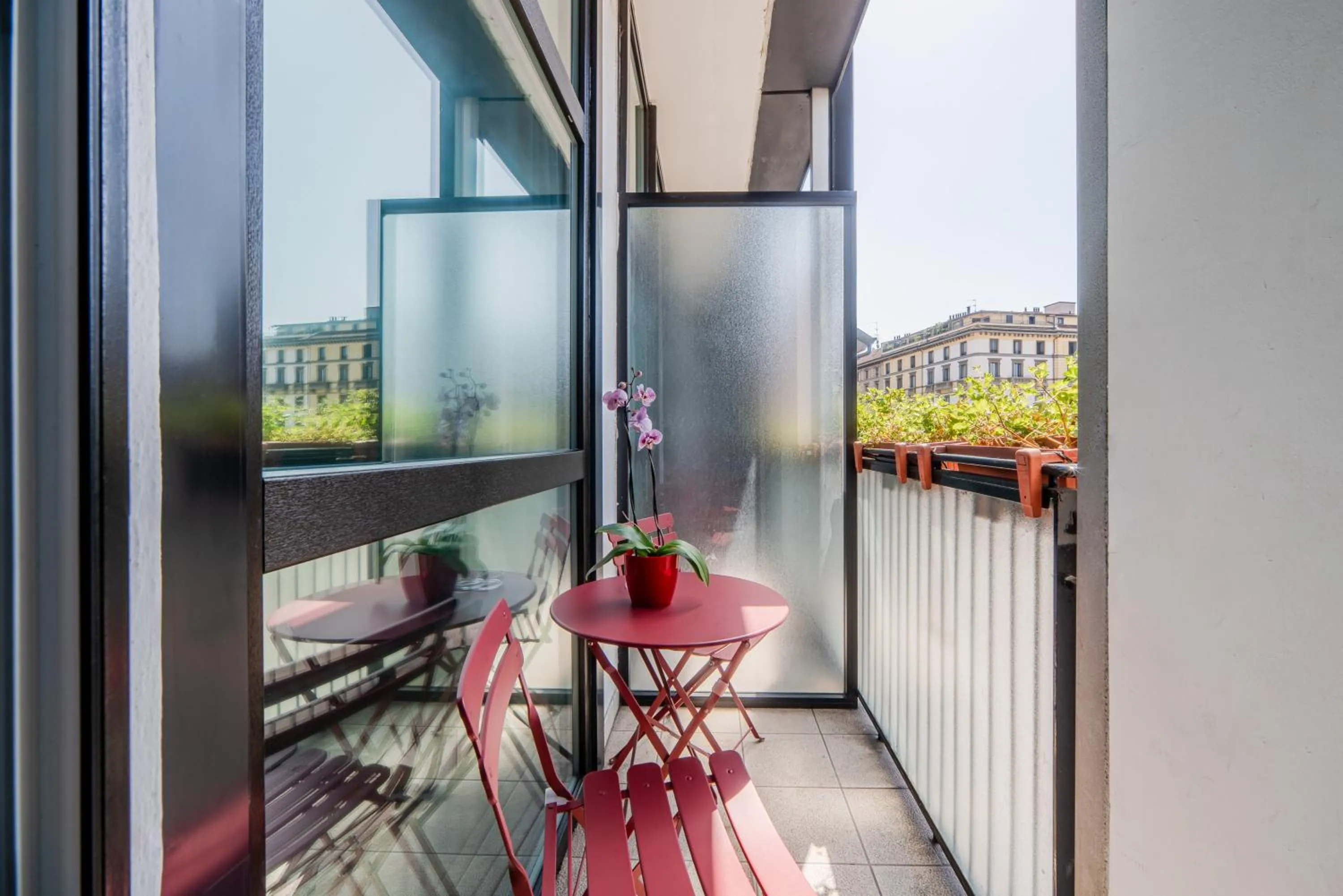 Balcony/Terrace in Hotel Milano Navigli