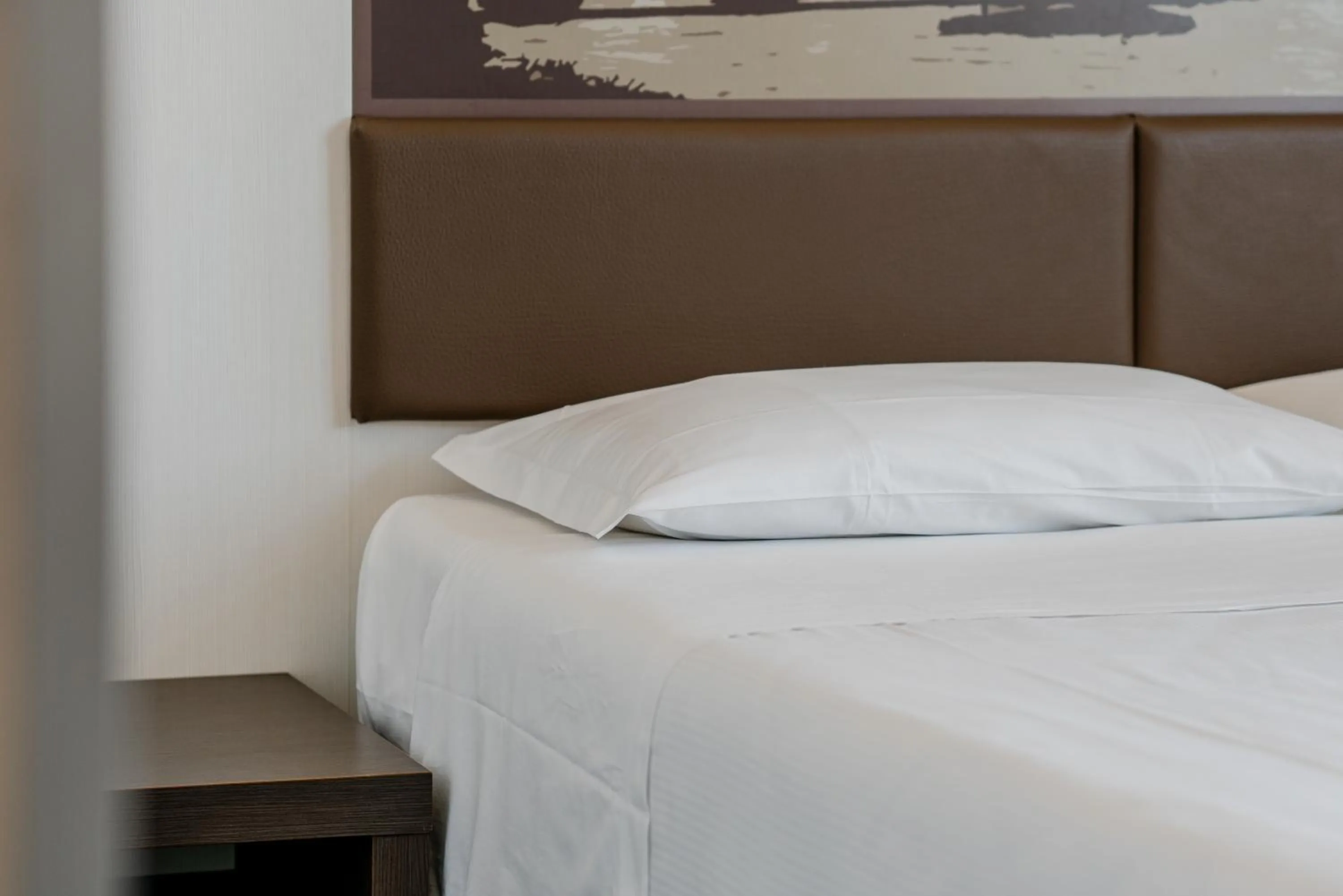 Decorative detail, Bed in Hotel Milano Navigli