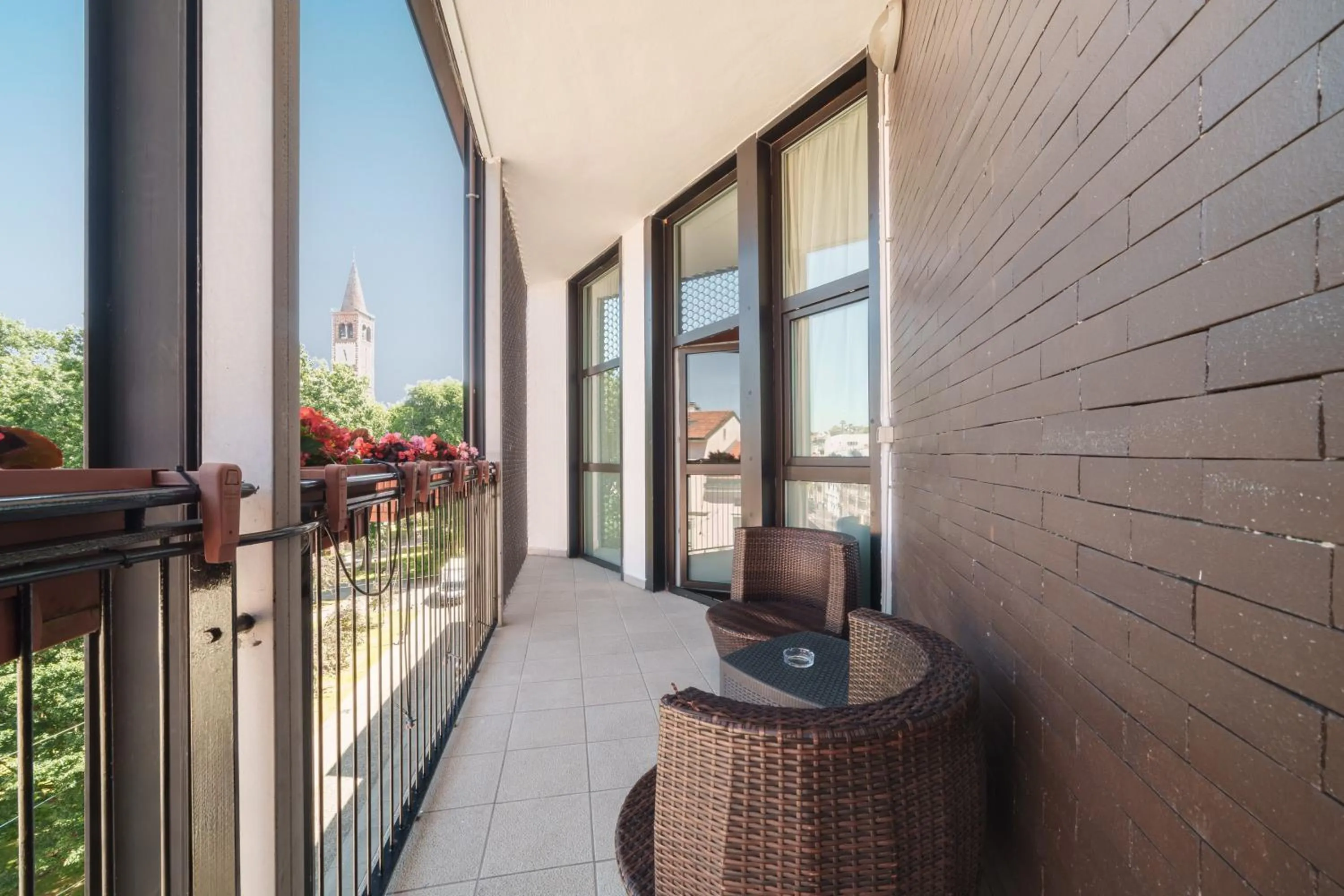 Balcony/Terrace in Hotel Milano Navigli