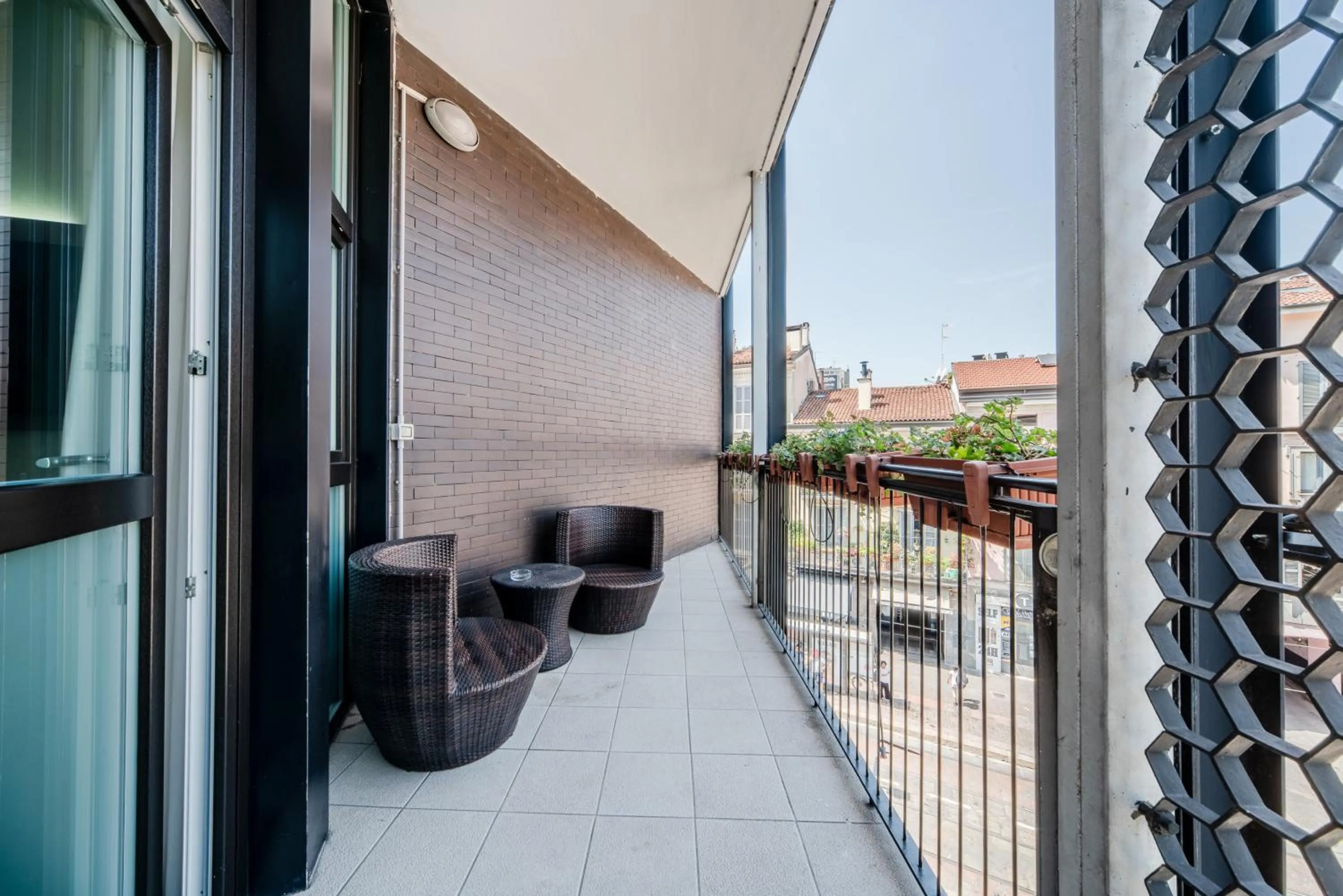 Balcony/Terrace in Hotel Milano Navigli