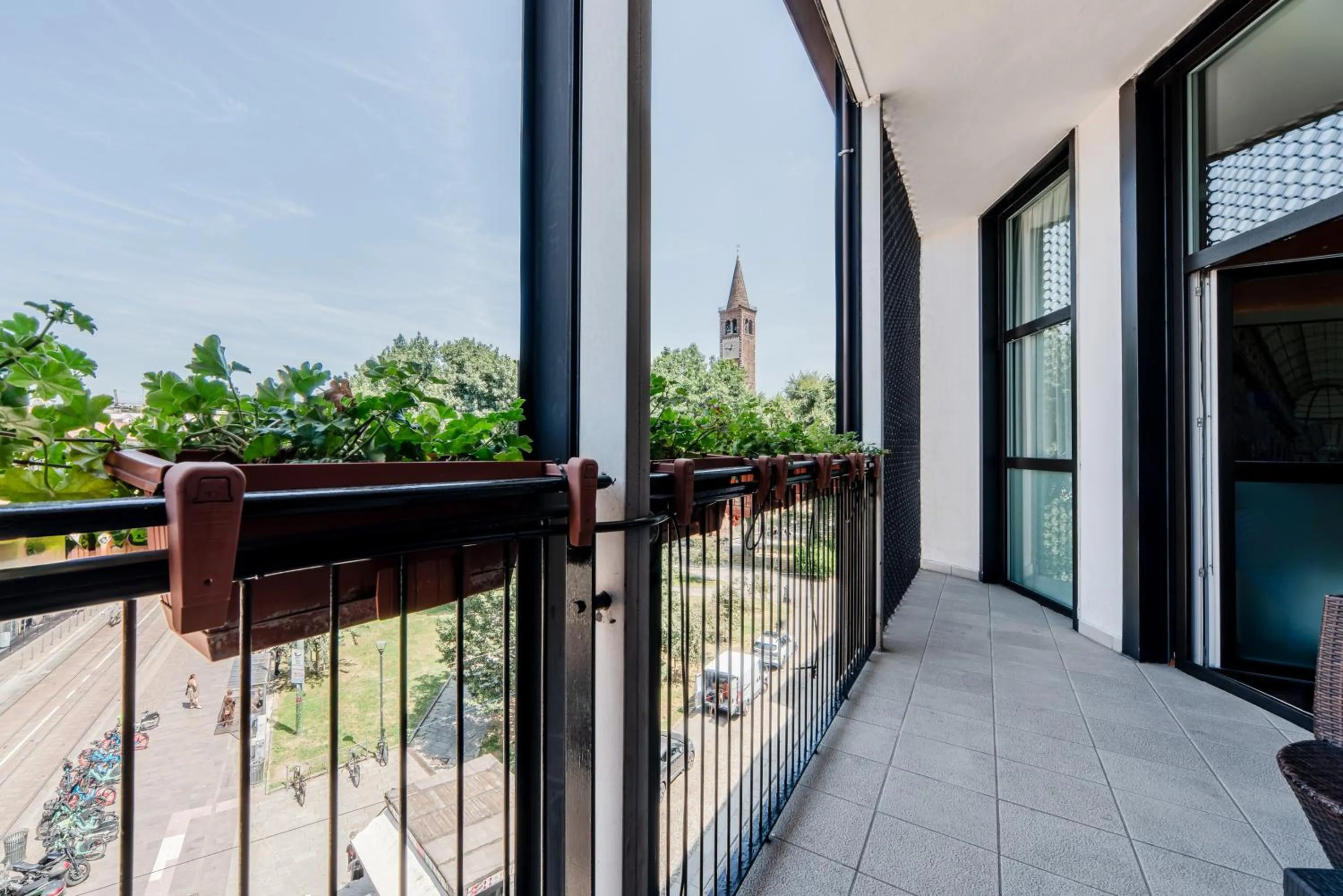 Balcony/Terrace in Hotel Milano Navigli