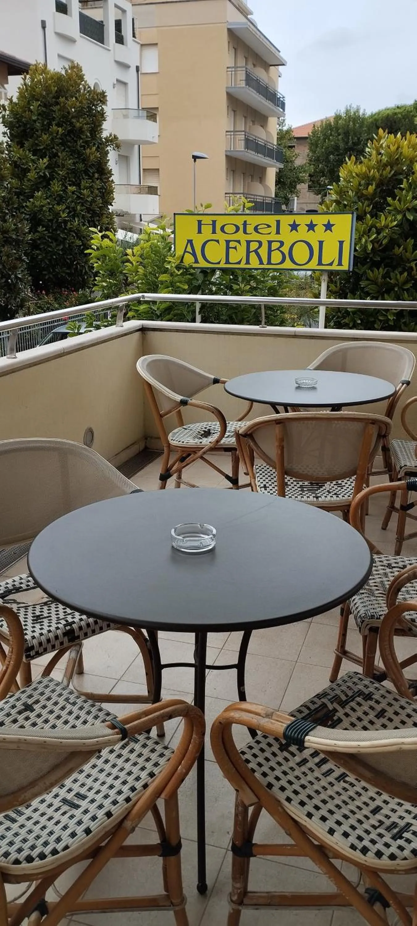 Balcony/Terrace in Hotel Acerboli