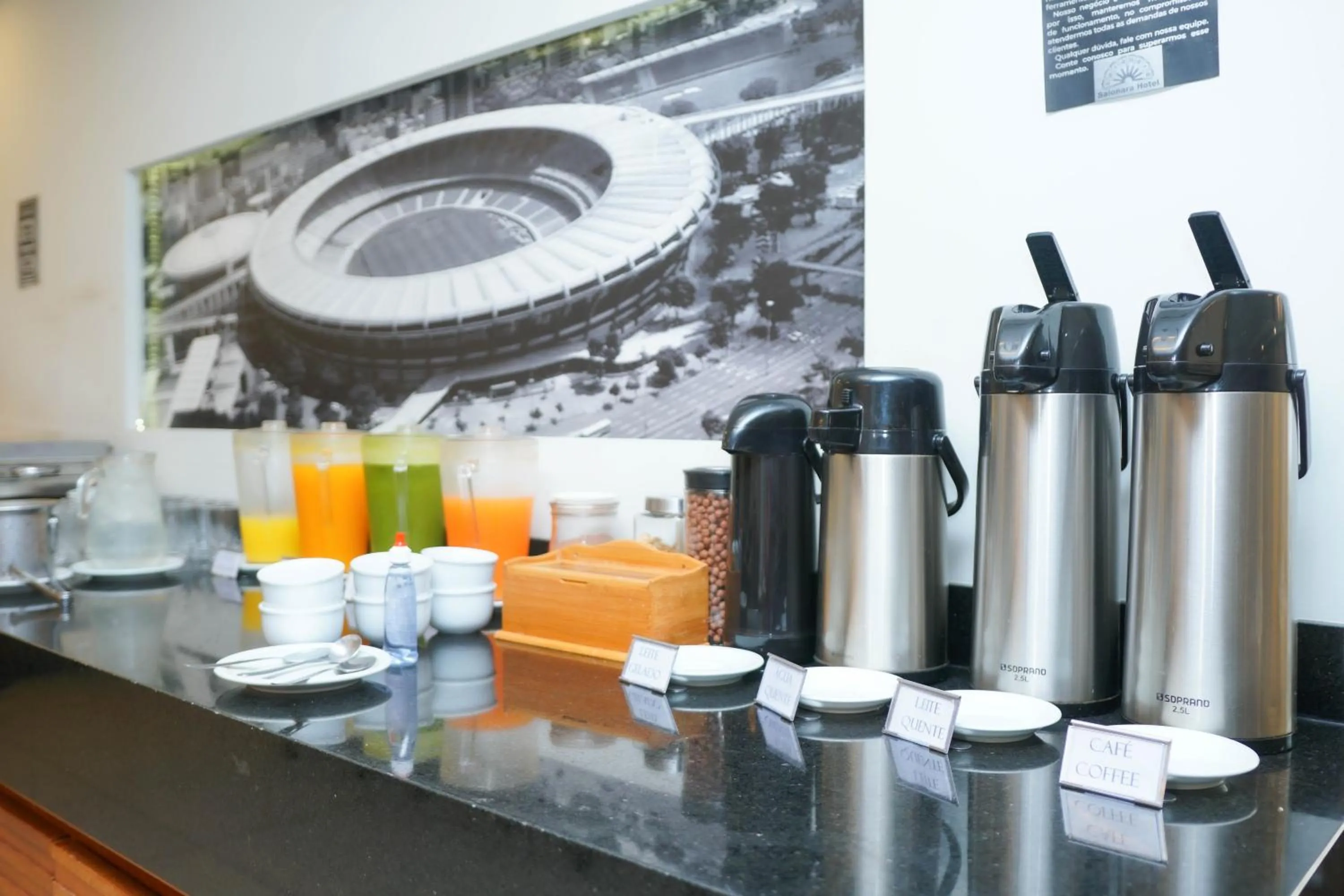 Breakfast in Saionara Hotel