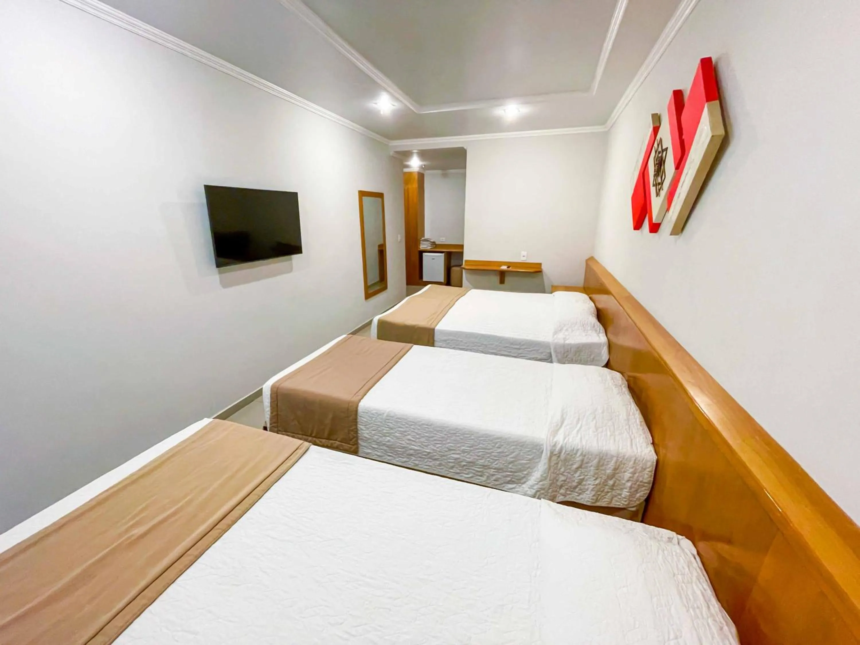 Bed in Saionara Hotel