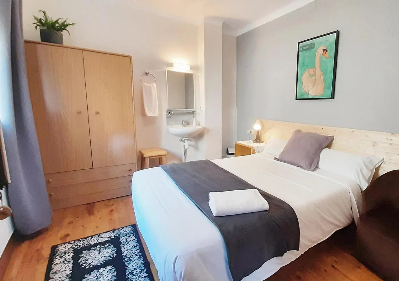 Bed in Hostal Fonda Prat