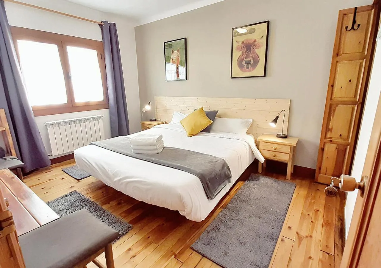 Bed in Hostal Fonda Prat