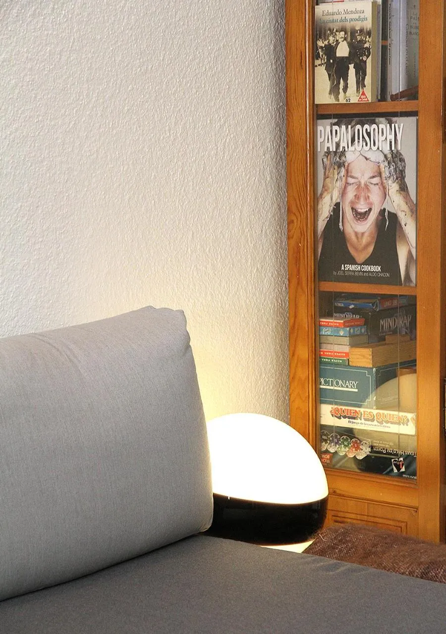 Communal lounge/ TV room in Hostal Fonda Prat