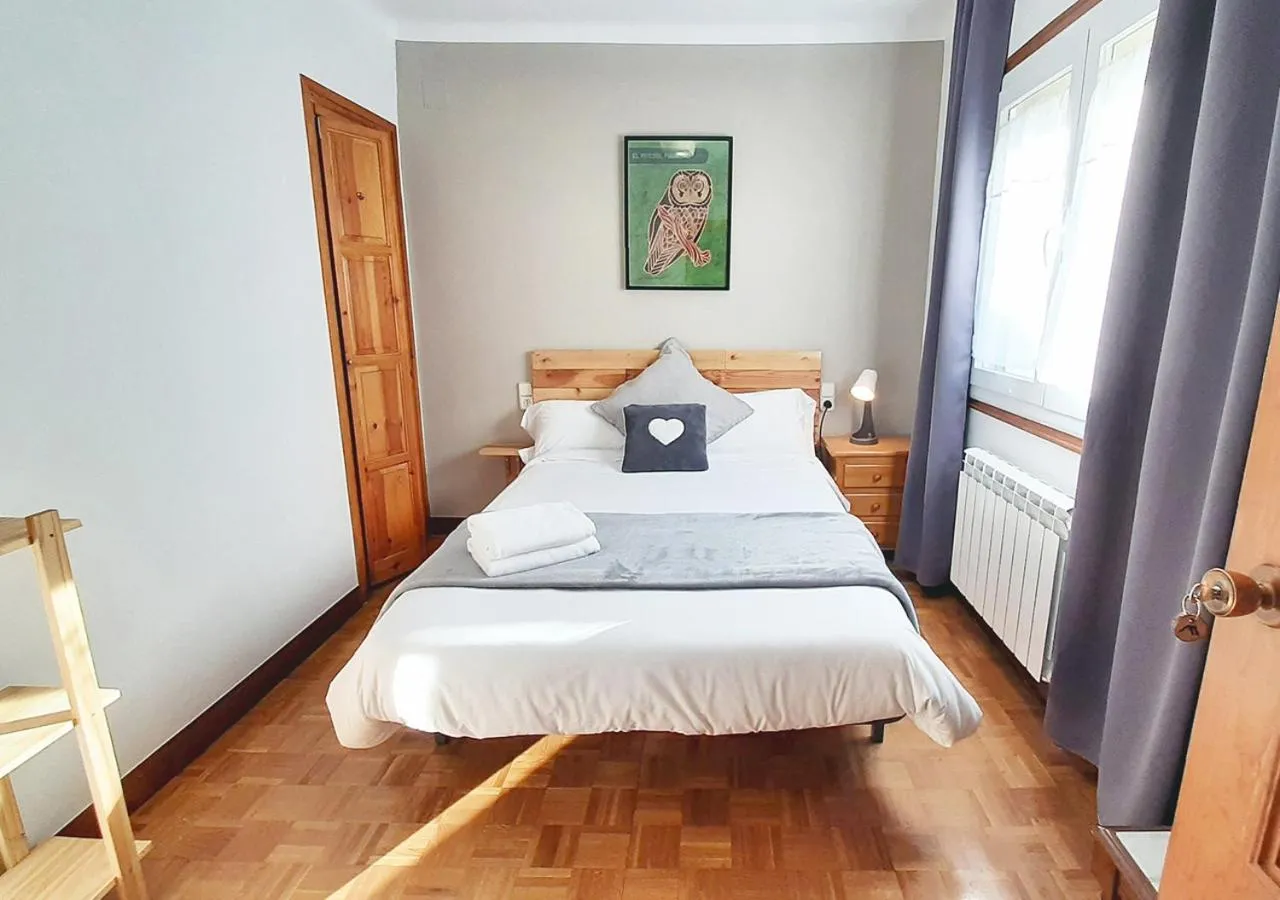 Bed in Hostal Fonda Prat