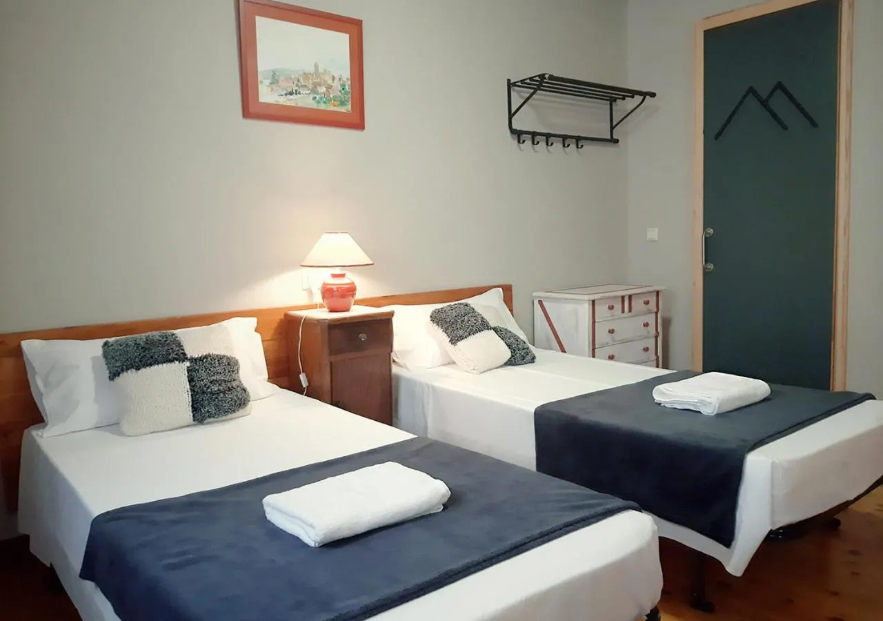 Bed in Hostal Fonda Prat