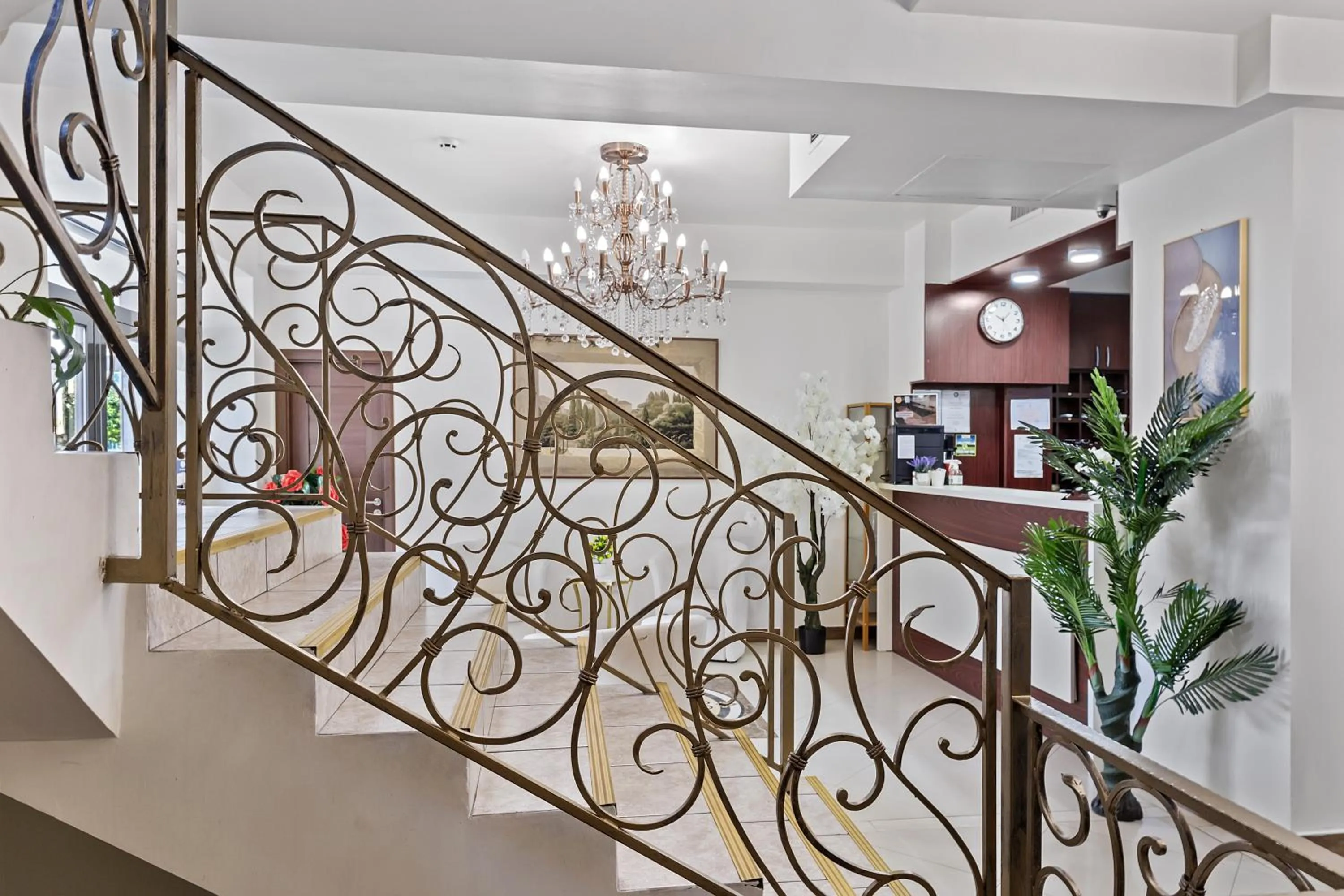 Lobby or reception in Lina Hotel