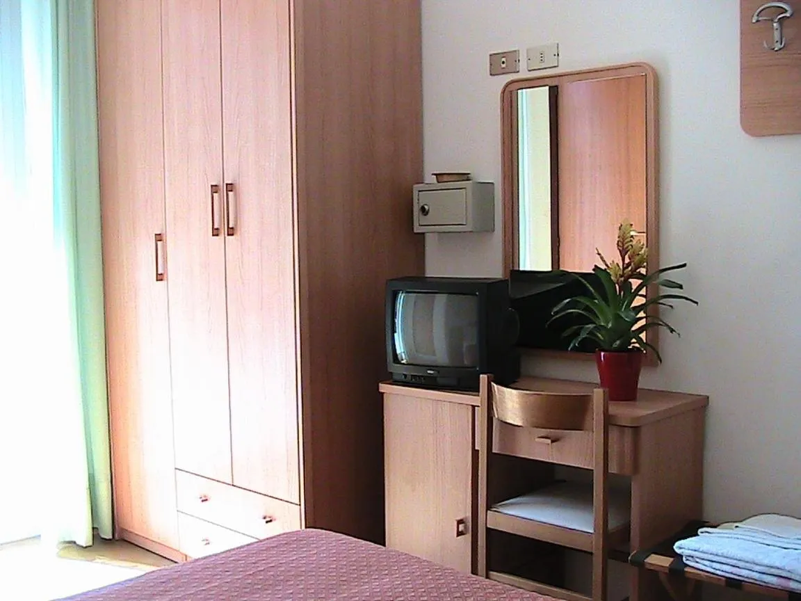 Bed in Hotel Universo