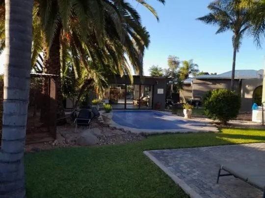 Swimming pool in Bush Pillow Guest House