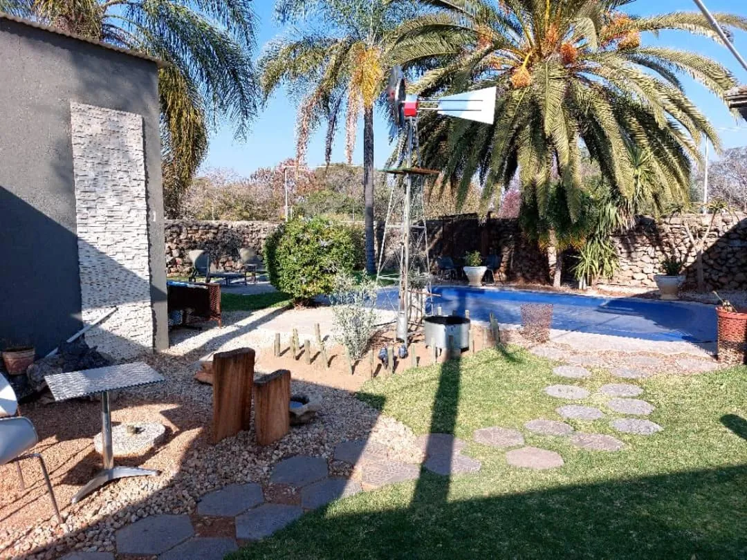 Garden in Bush Pillow Guest House