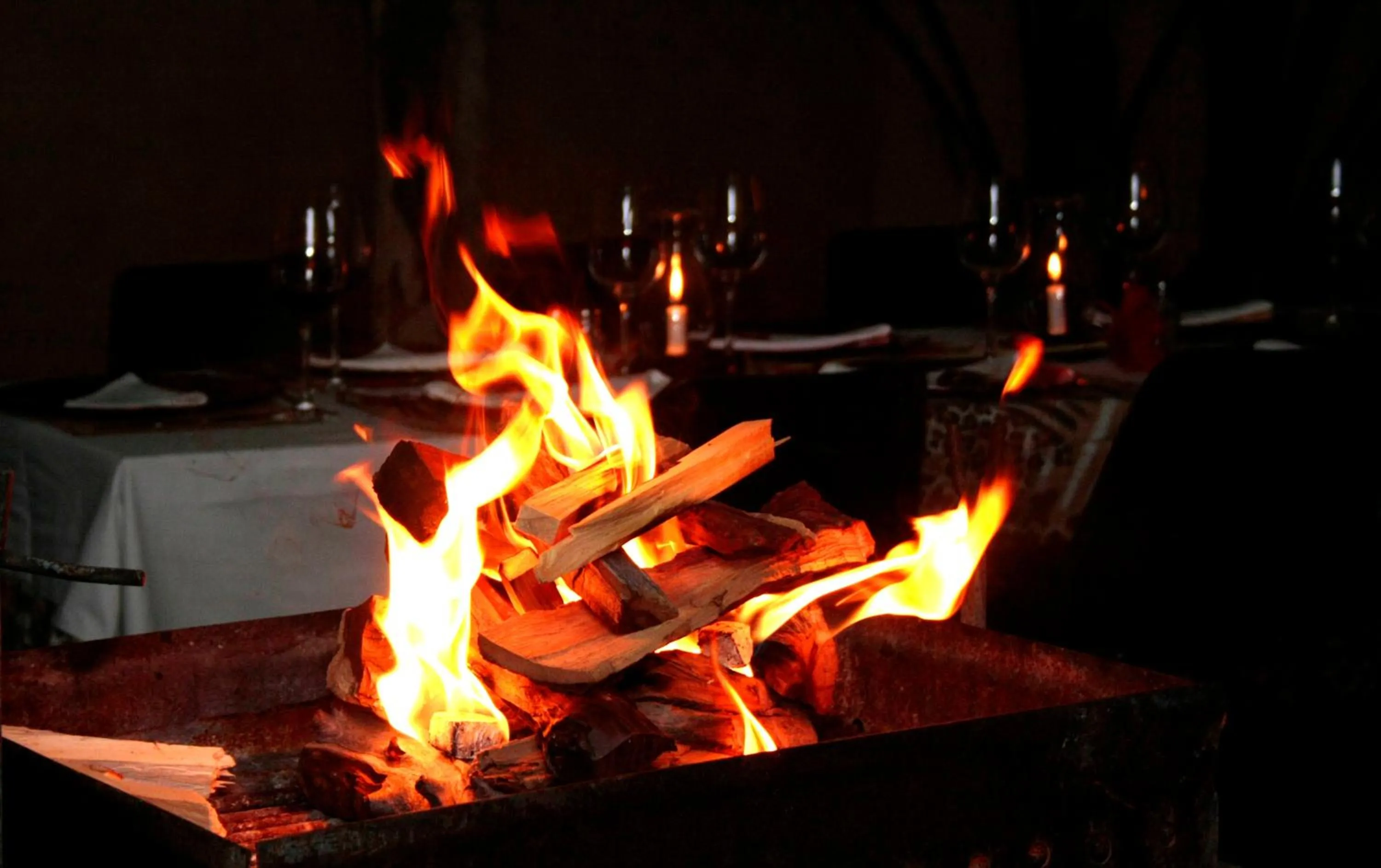 Evening entertainment in Bush Pillow Guest House