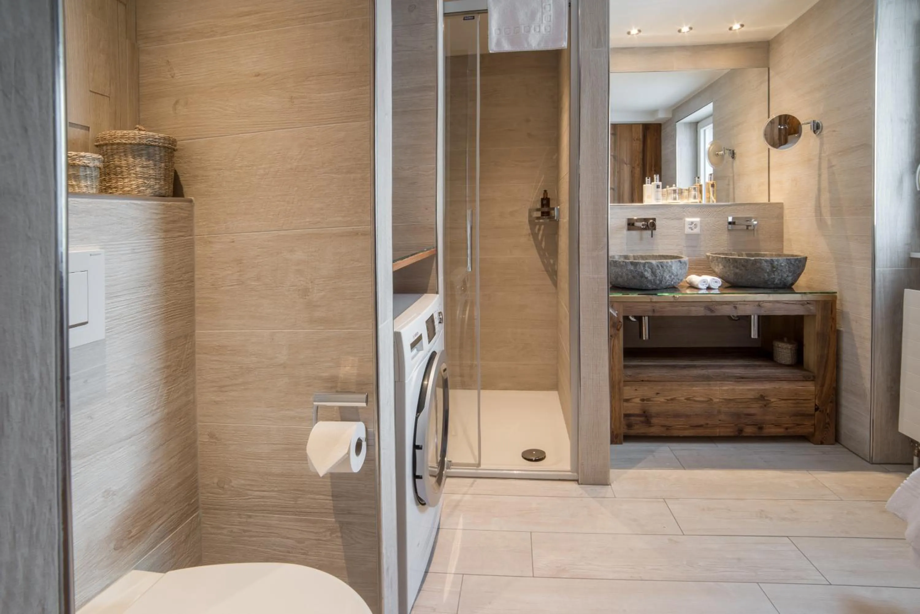 Shower in Haus Andy