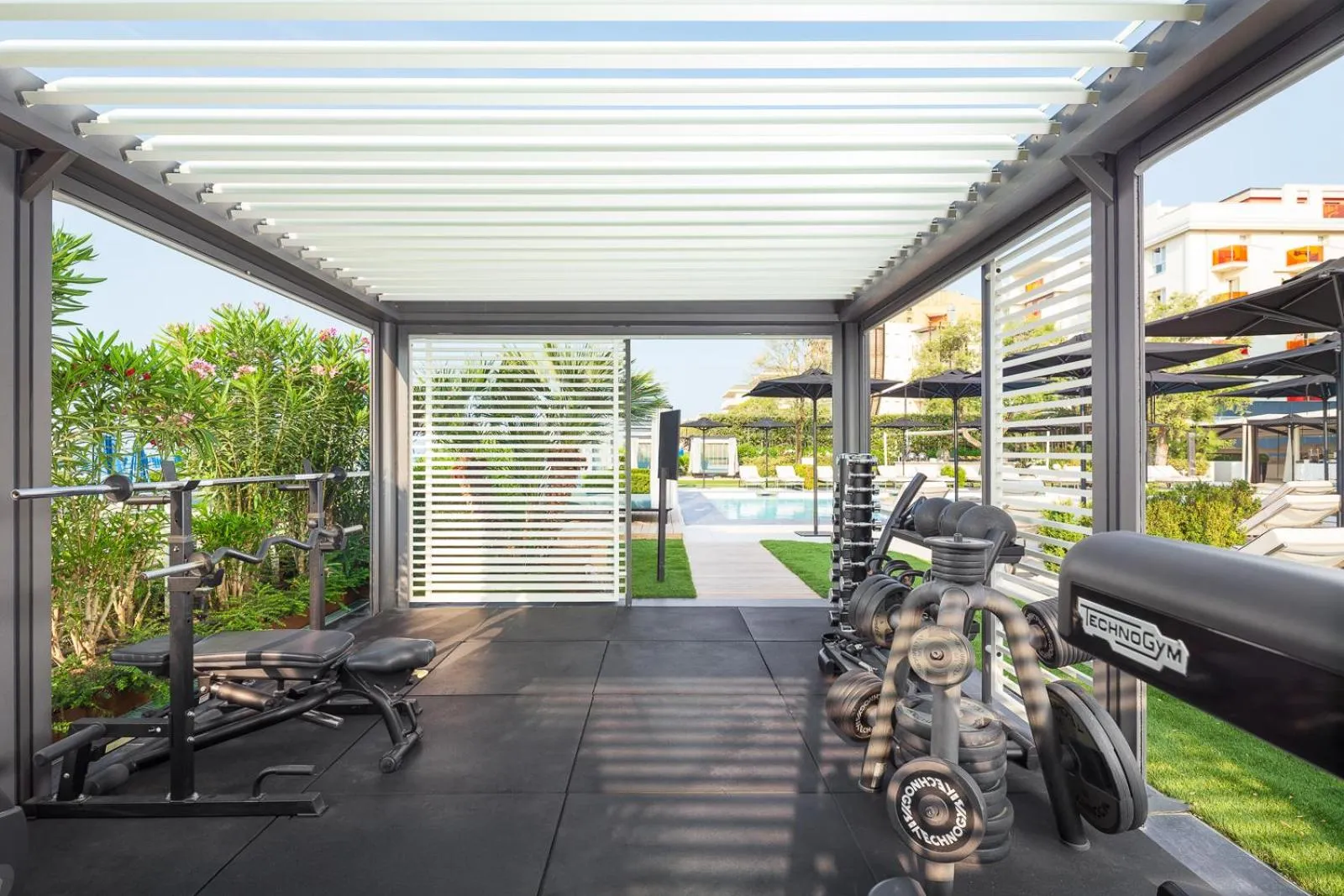 Fitness centre/facilities in Hotel Mariver