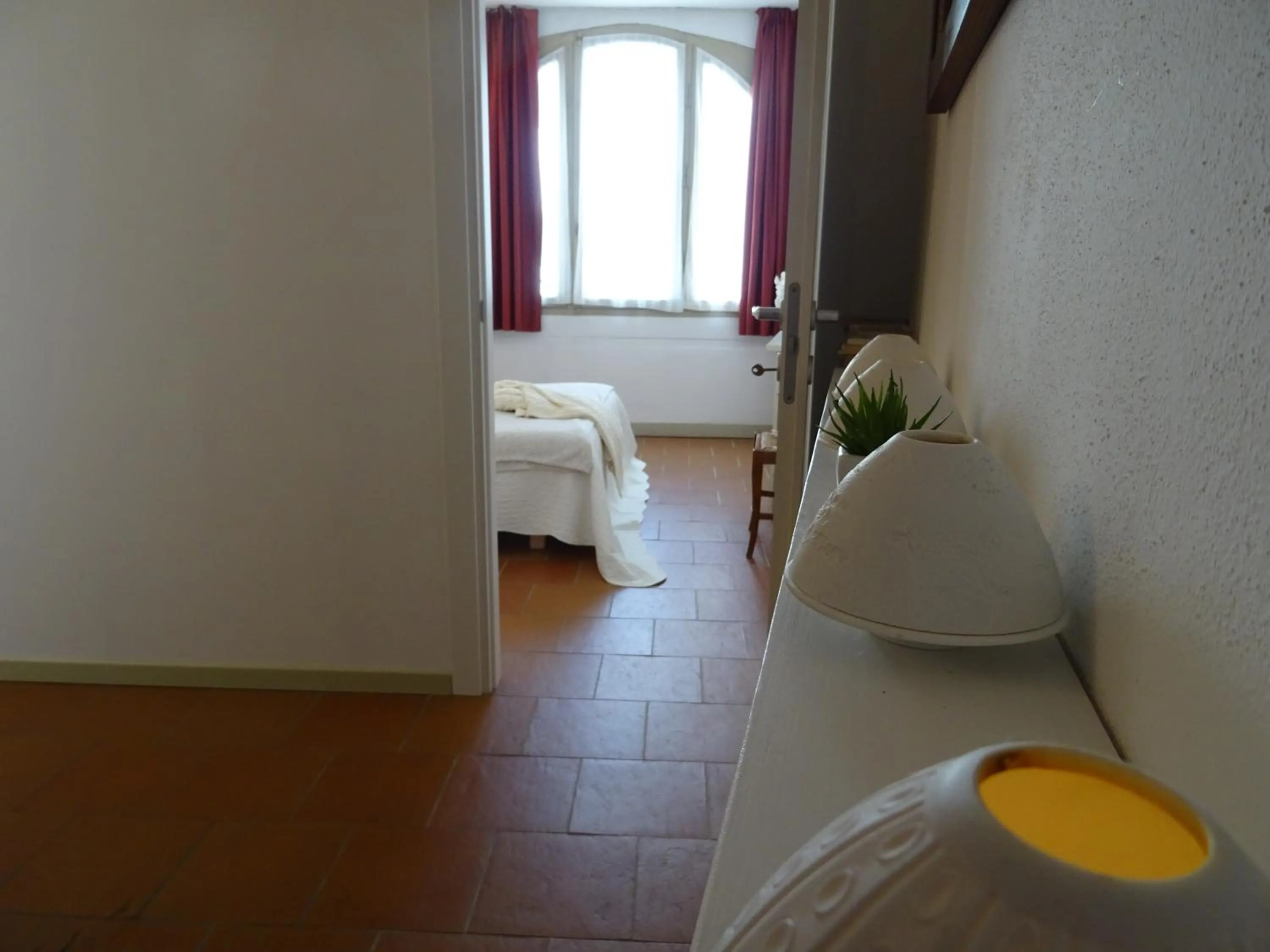 Bed in CharmeRooms Villa Moroni