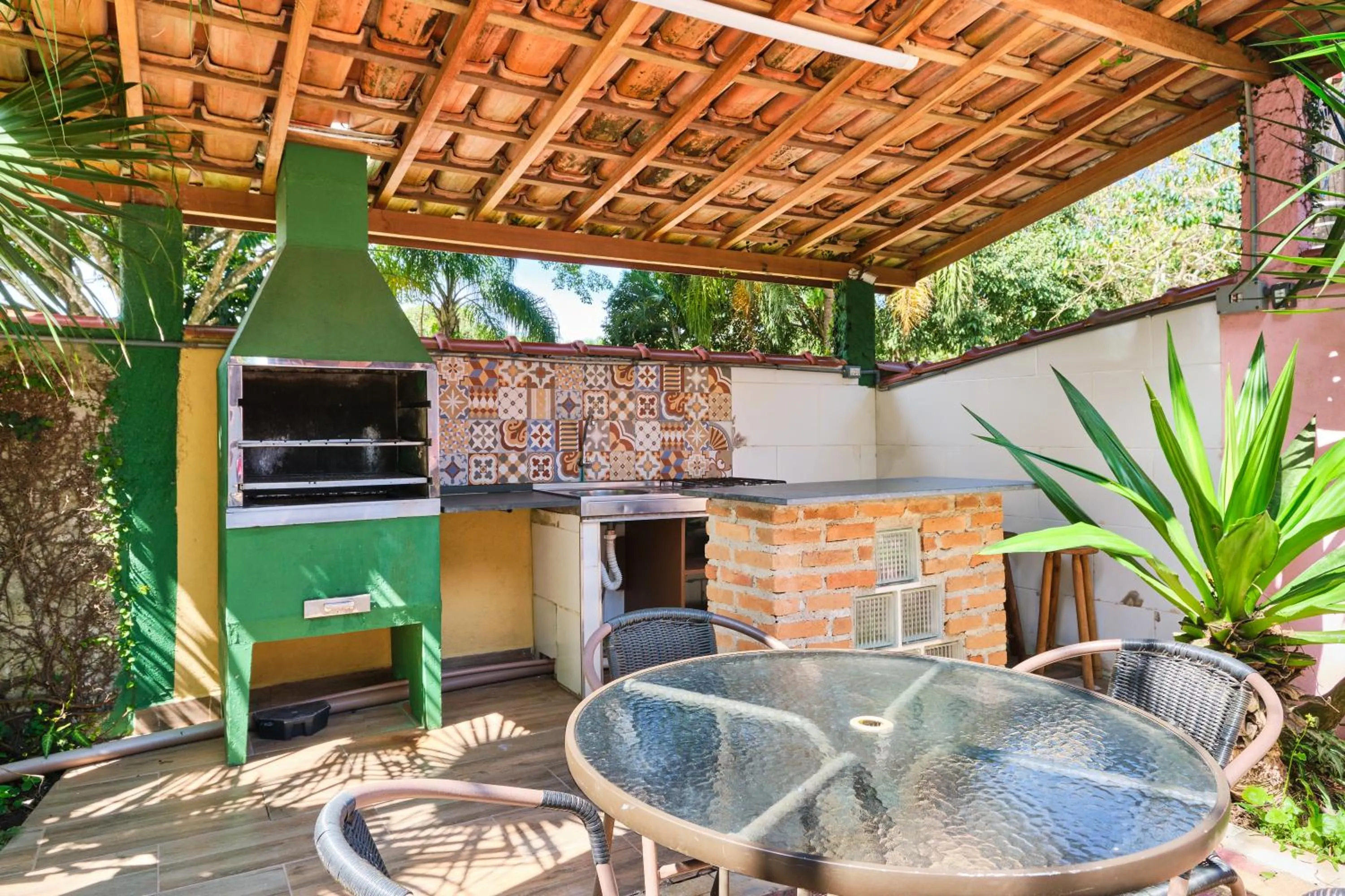 Patio in Pousada Sanremo Inn