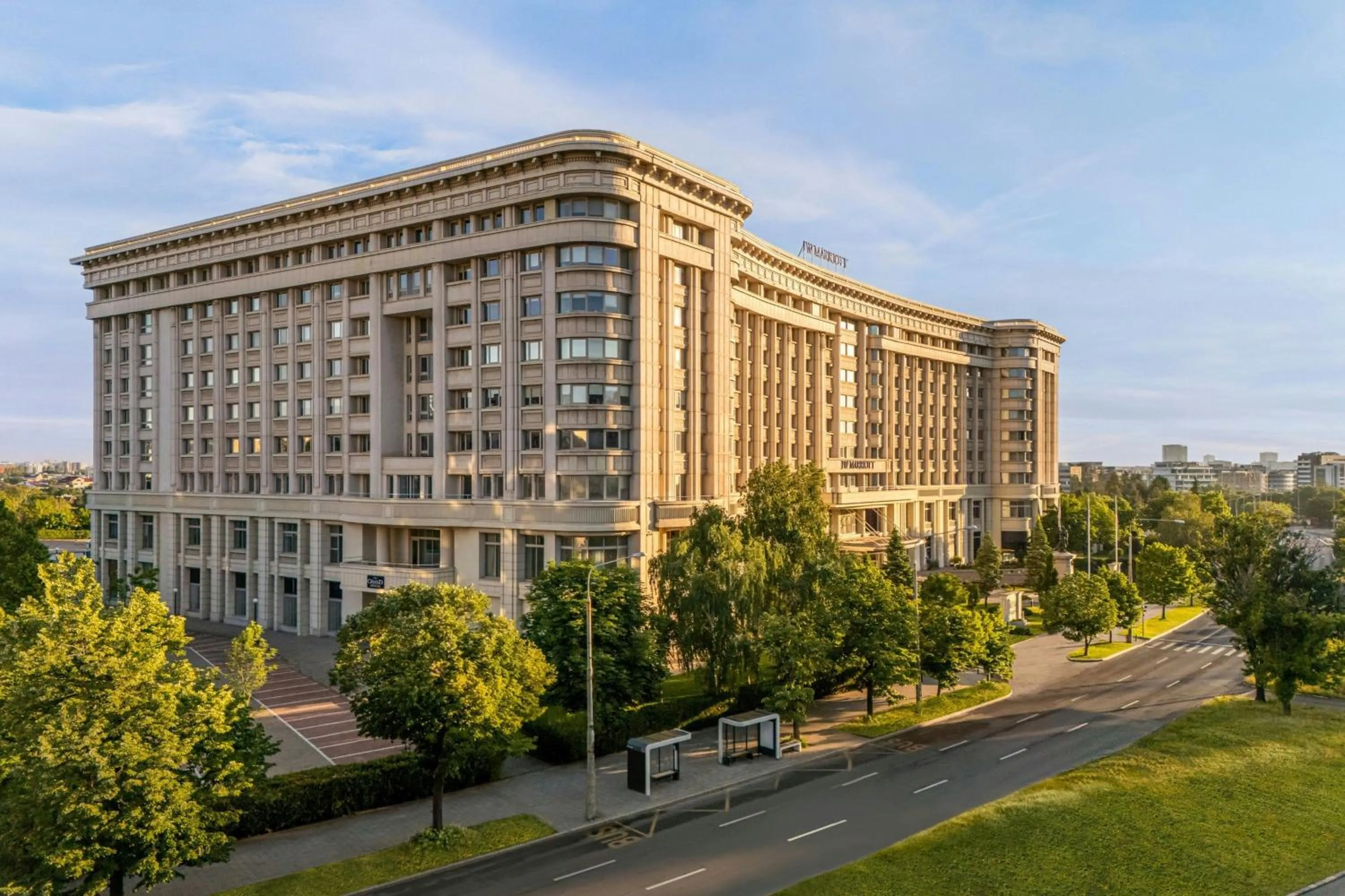 Property building in JW Marriott Bucharest Grand Hotel