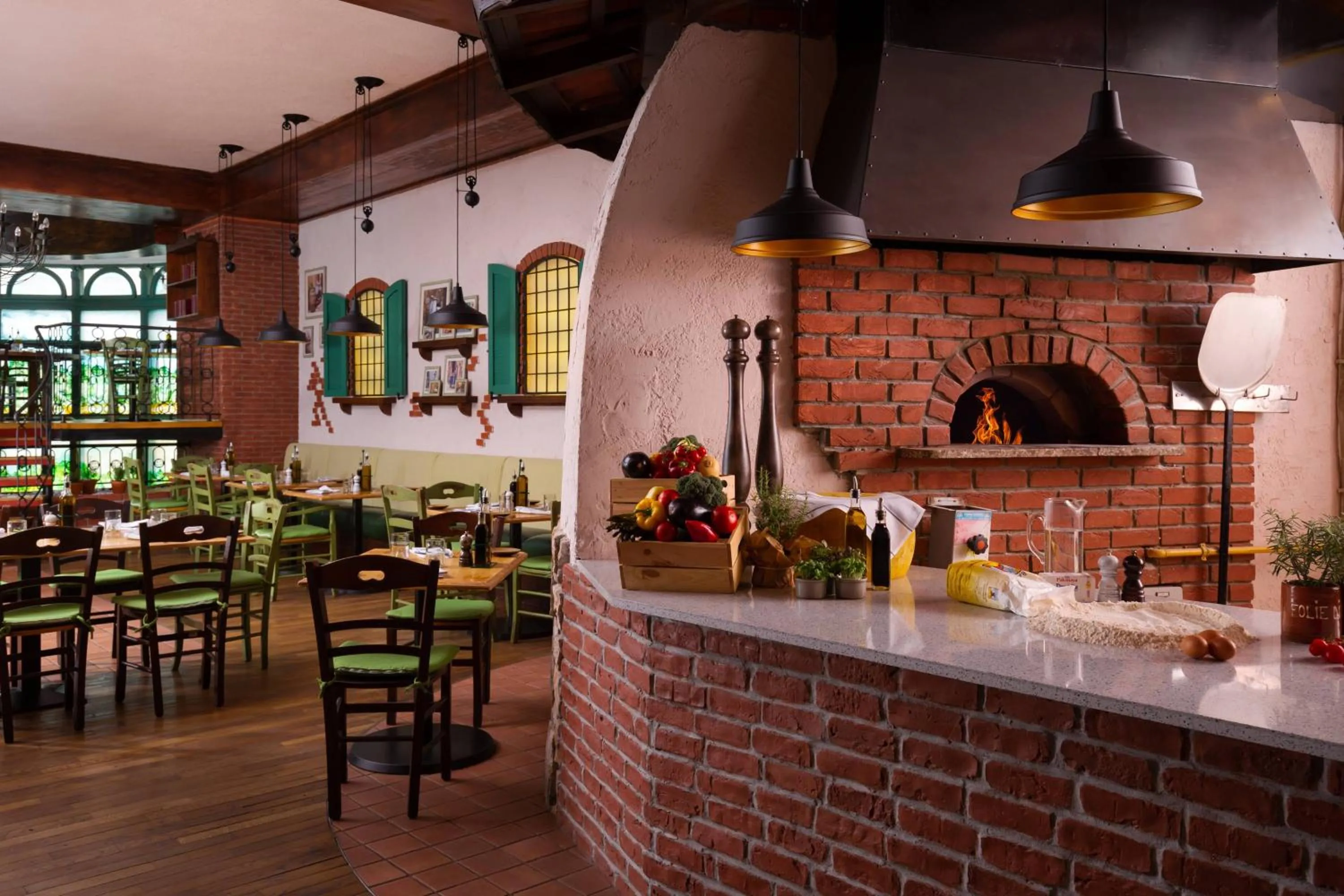 Kitchen or kitchenette in JW Marriott Bucharest Grand Hotel