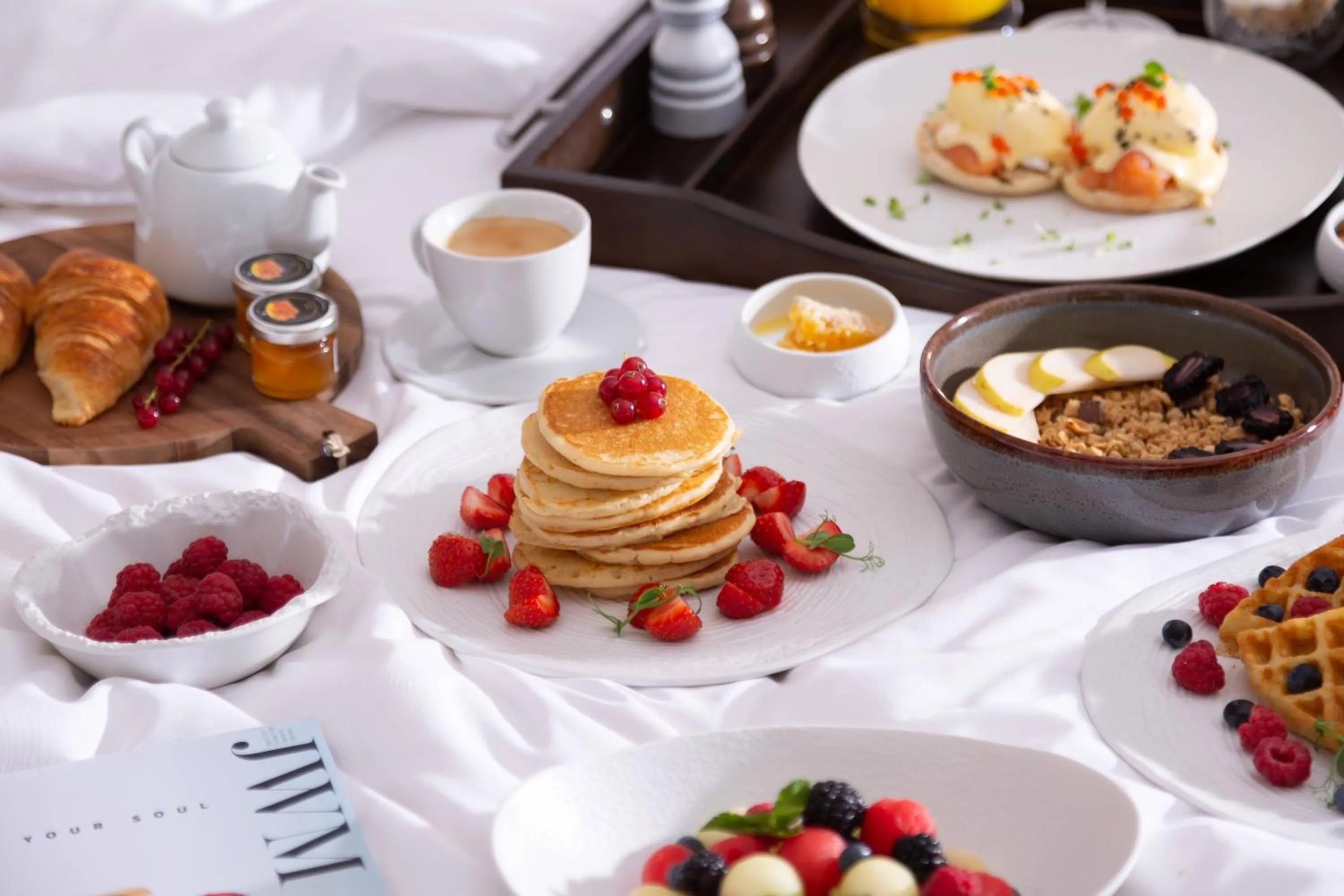 Breakfast in JW Marriott Bucharest Grand Hotel