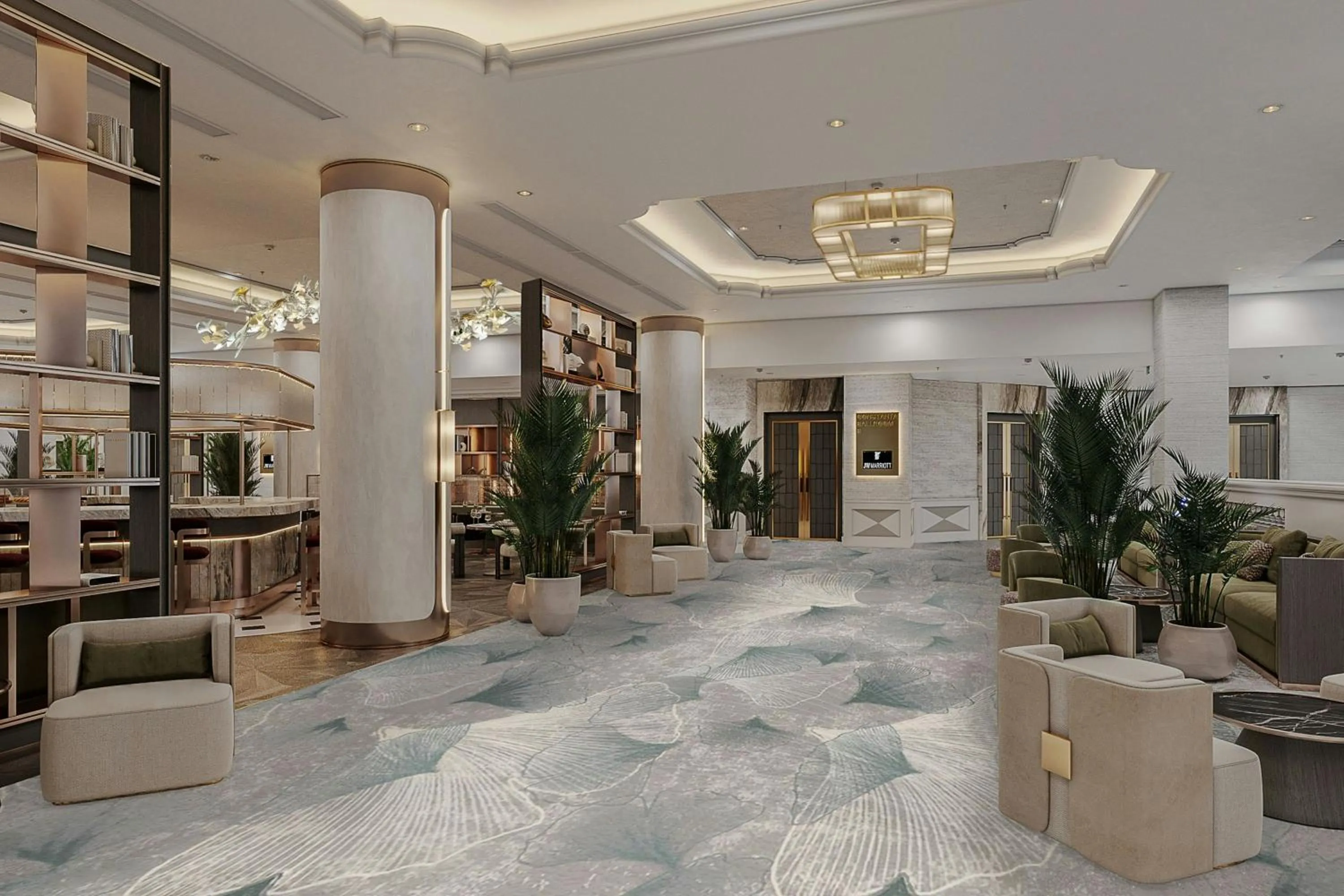 Lounge or bar in JW Marriott Bucharest Grand Hotel