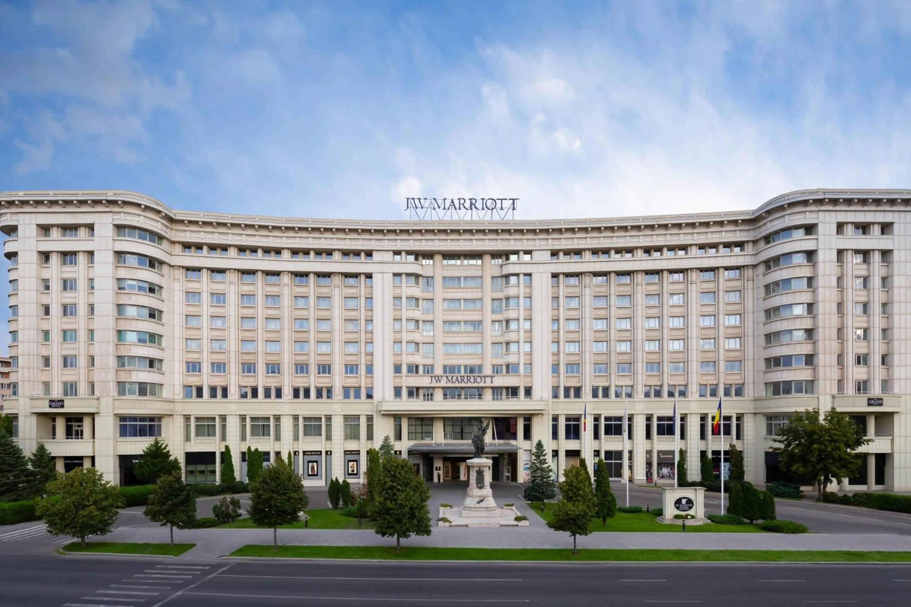 Property building in JW Marriott Bucharest Grand Hotel