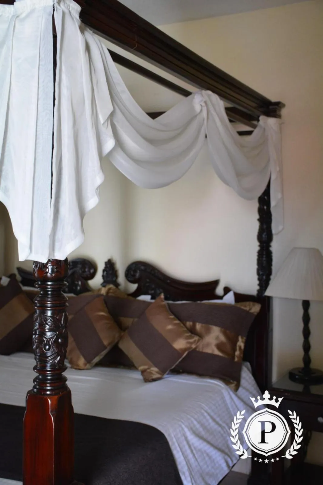 Bed in Hotel Posada Virreyes