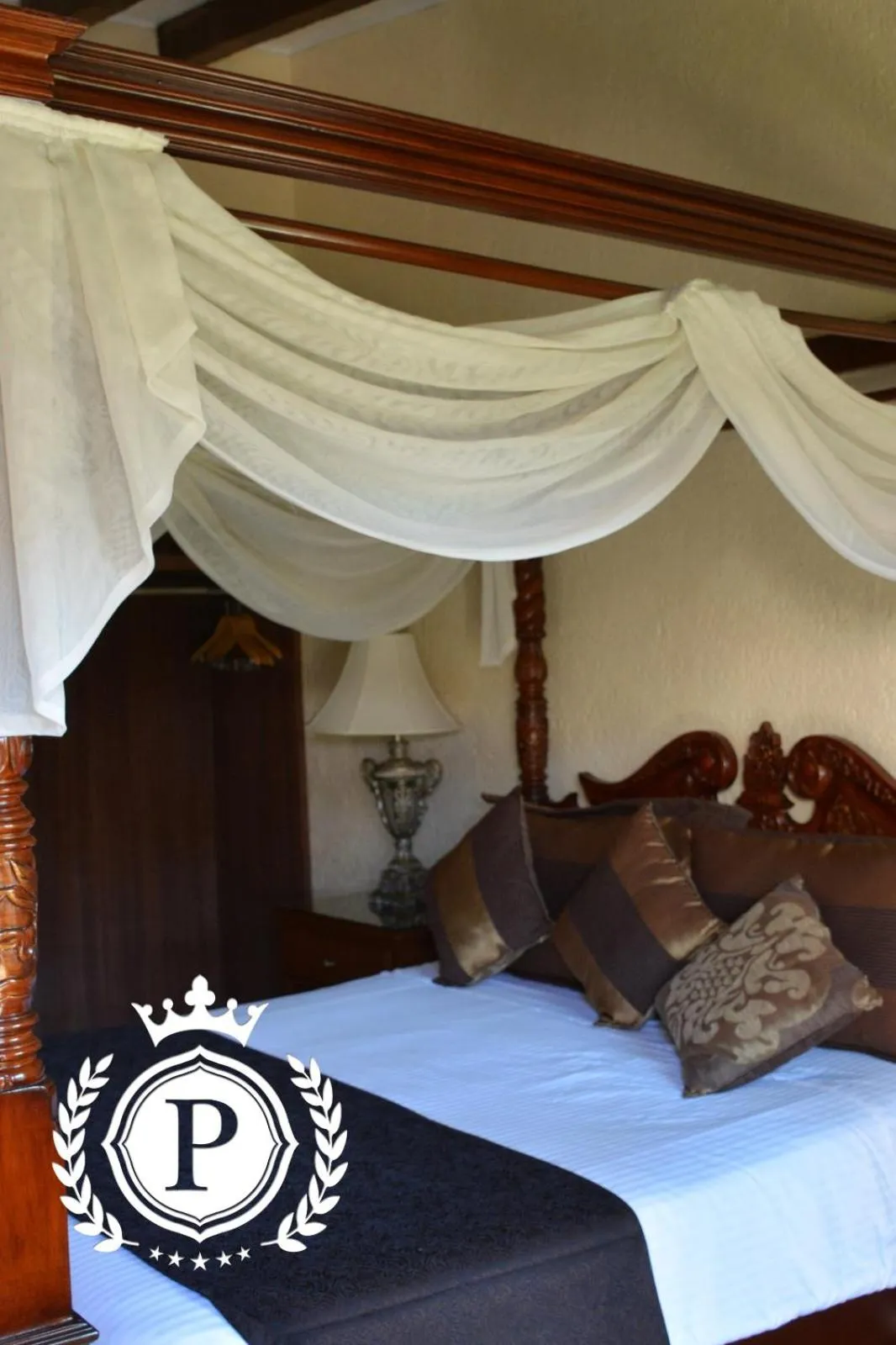 Bed in Hotel Posada Virreyes