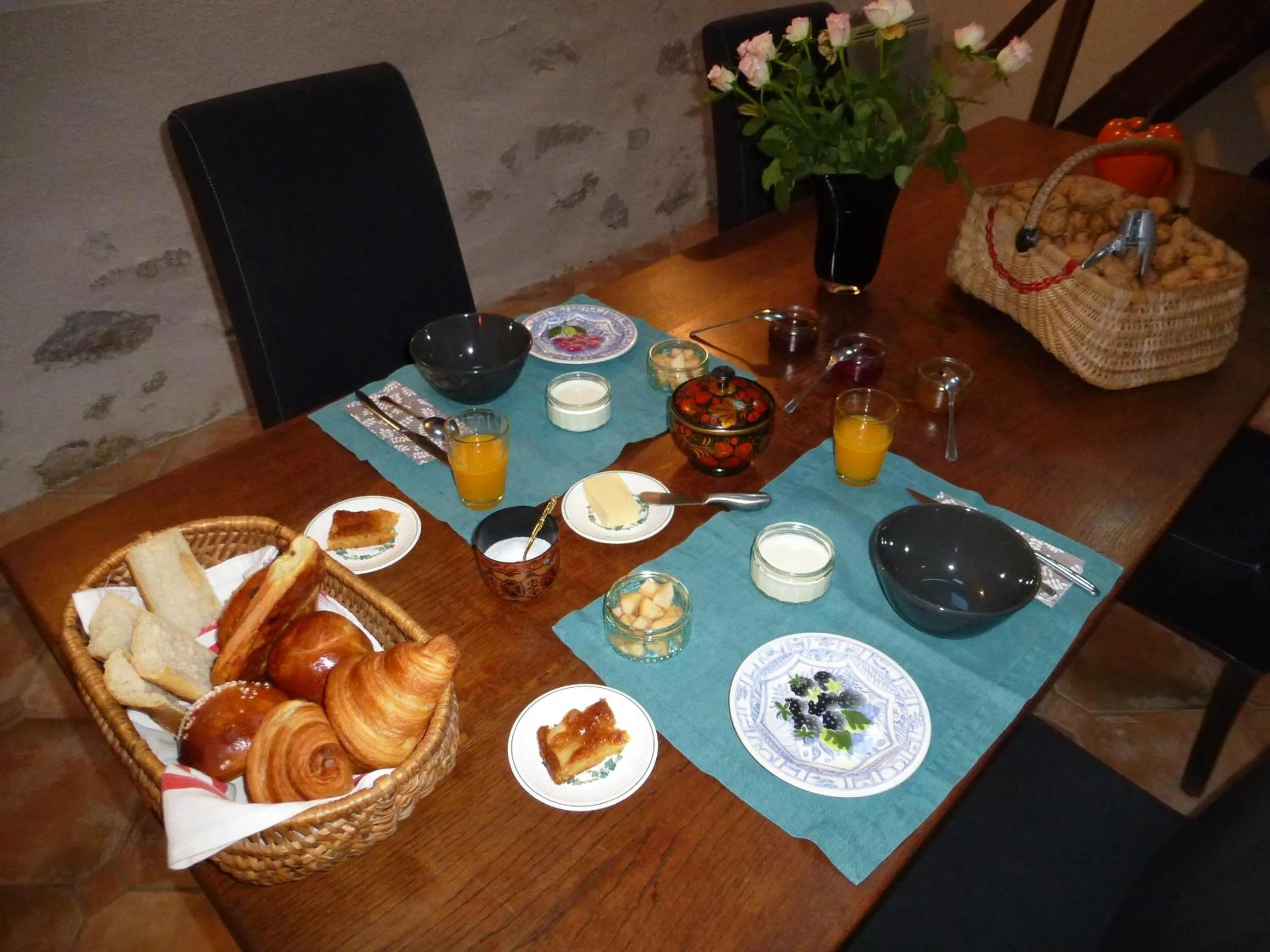 Breakfast in Le Logis de la Chouette