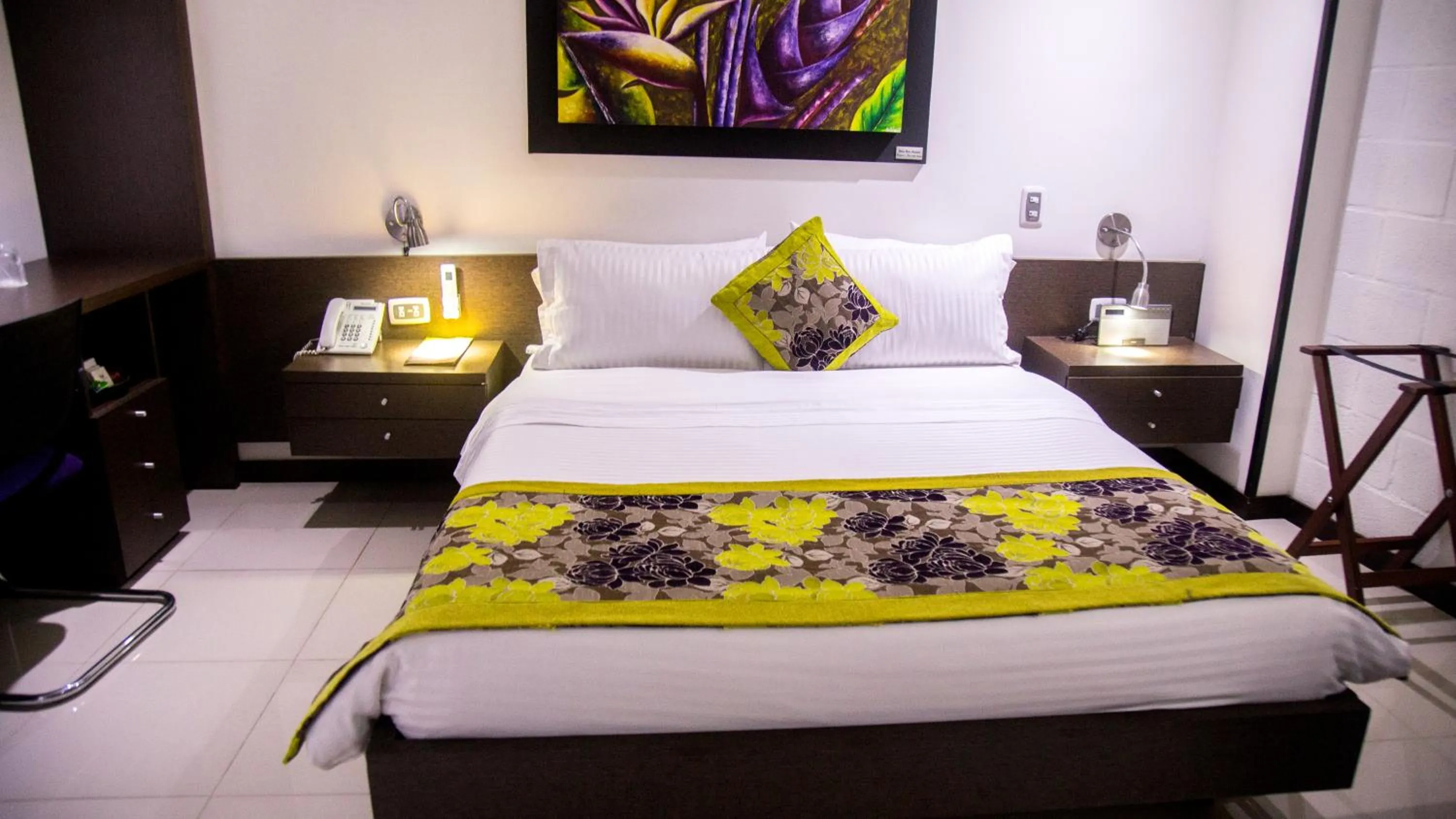 Bedroom in Hotel Golden Palermo