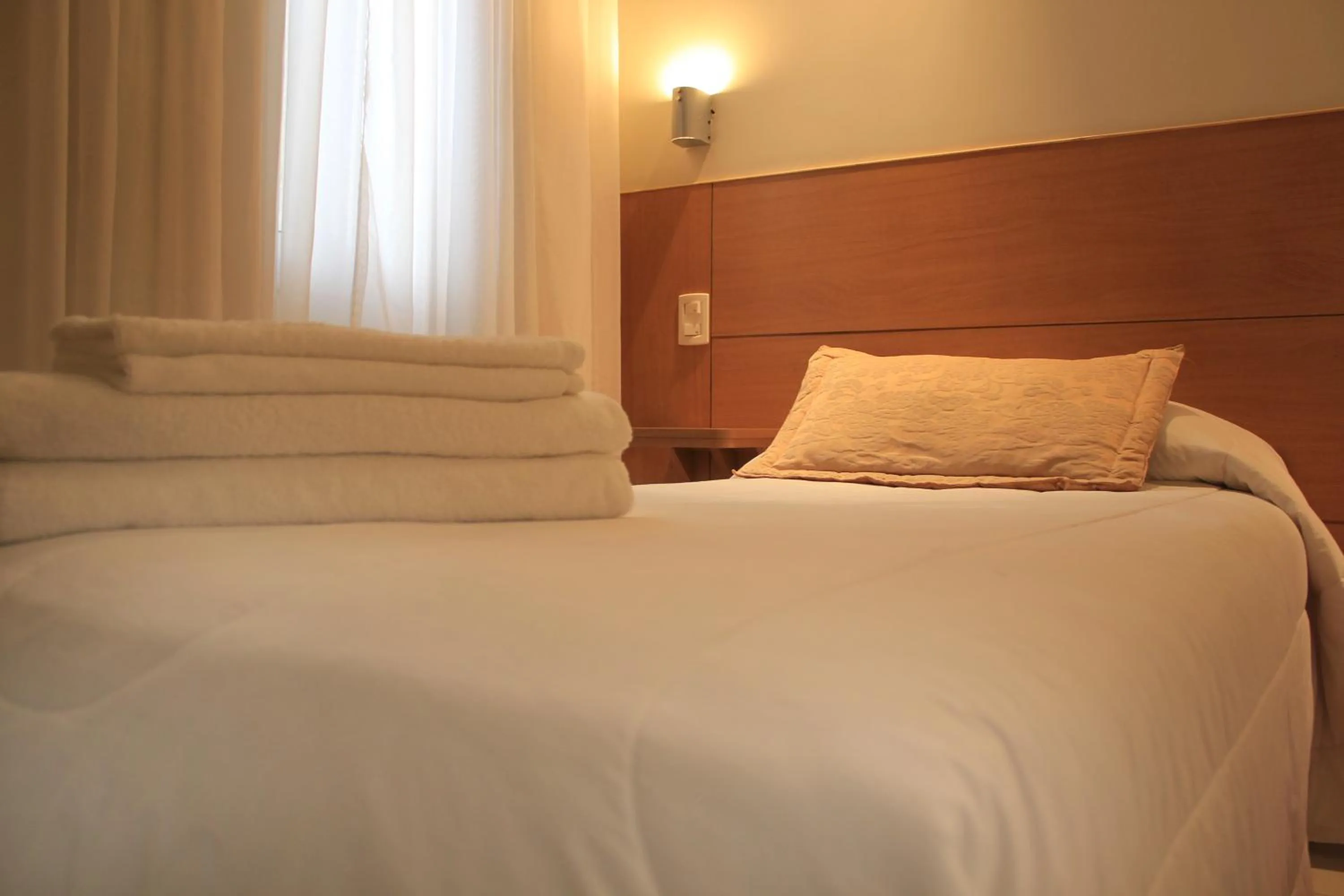 Bed in San Martin Hotel y Spa