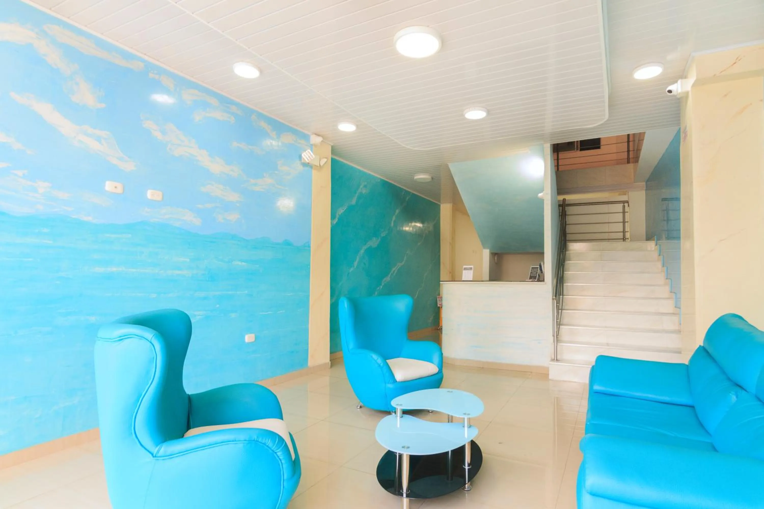 Living room in Hotel El Rubí