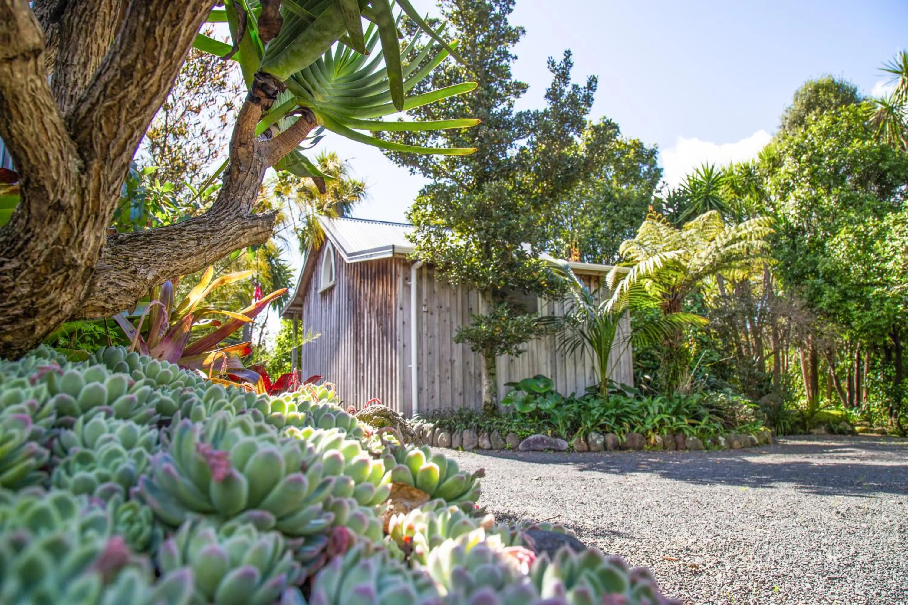 Garden in The Church Accommodation