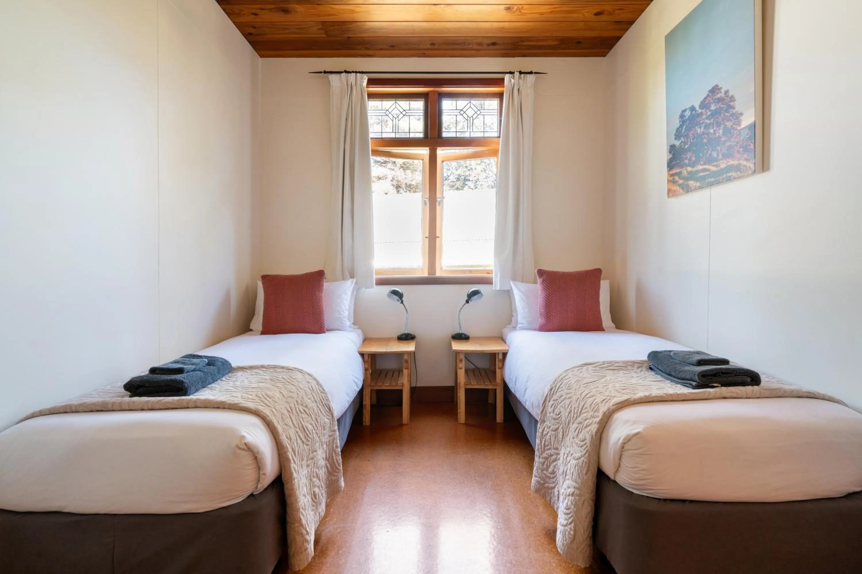 Bed in The Church Accommodation