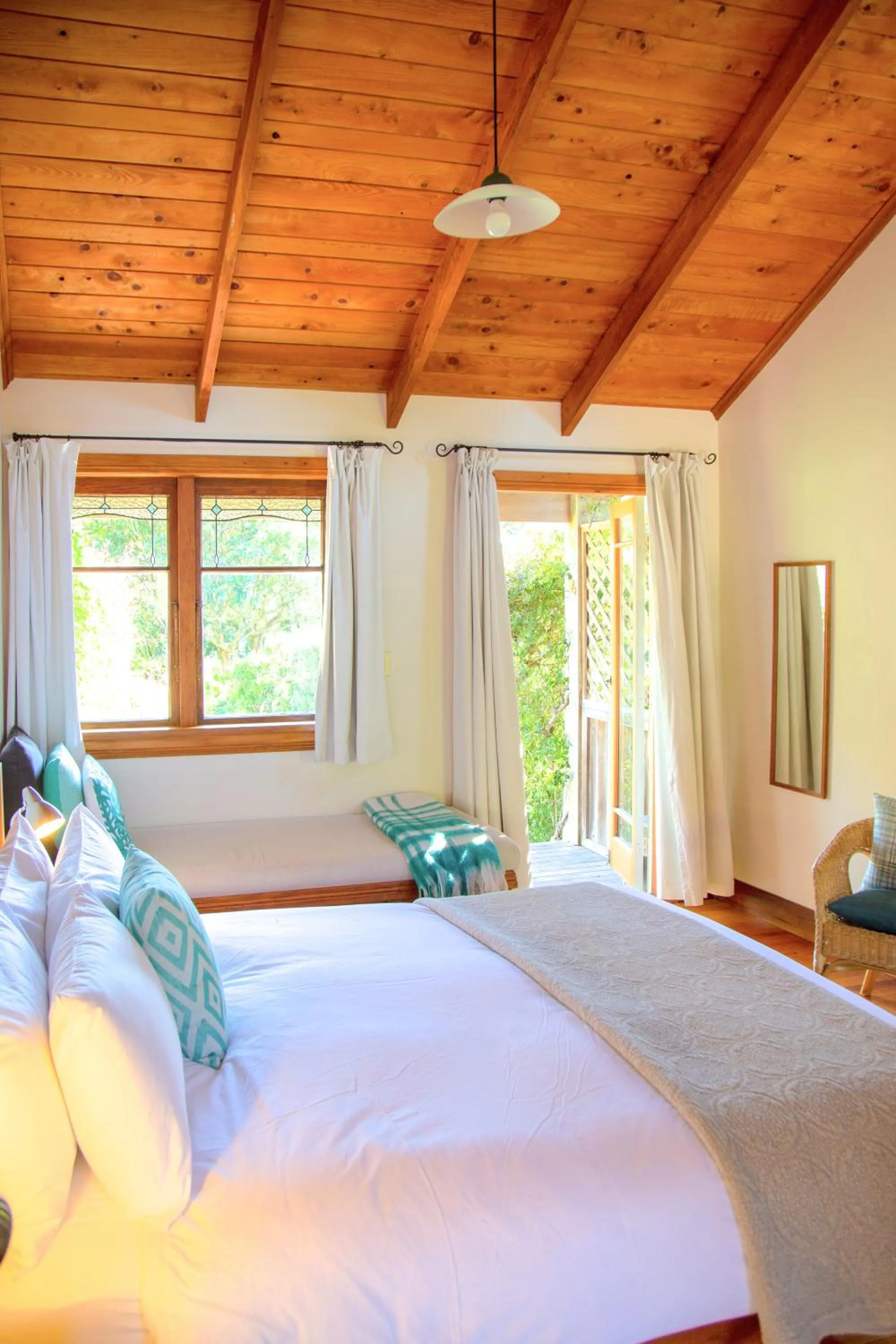 Bed in The Church Accommodation