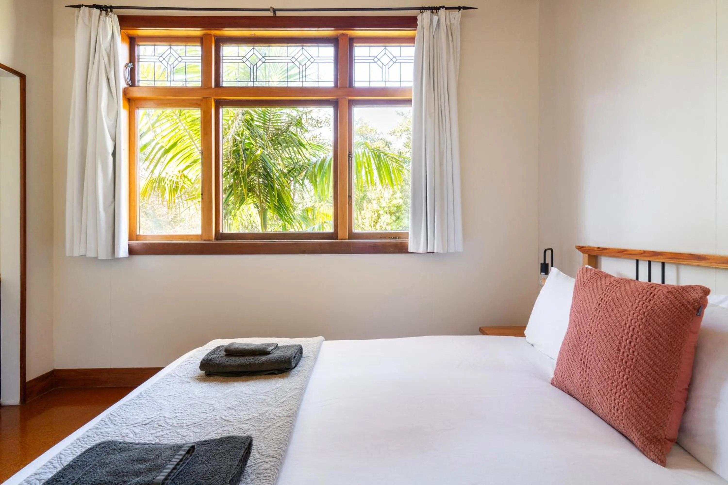 Bed in The Church Accommodation