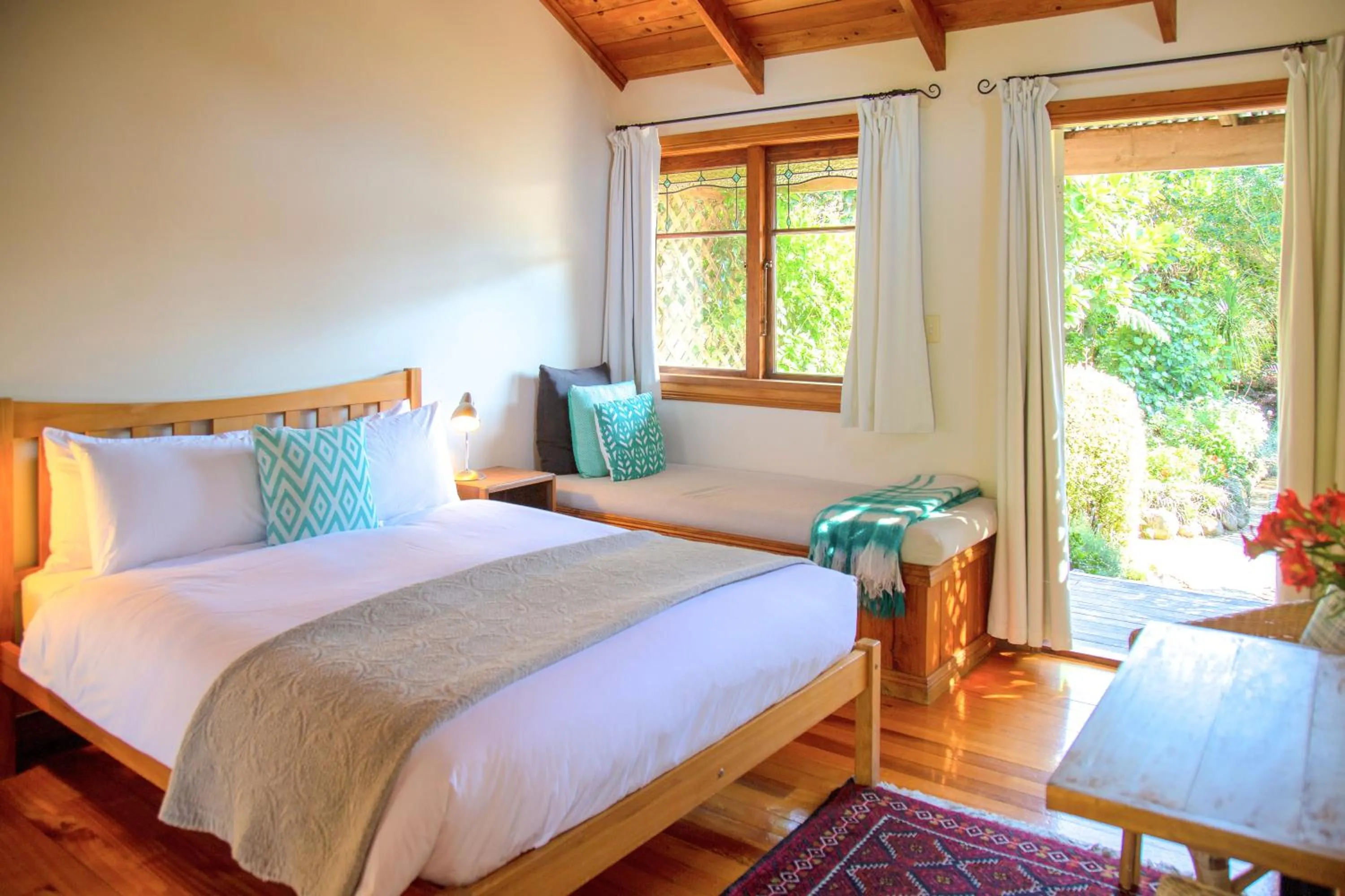 Bed in The Church Accommodation