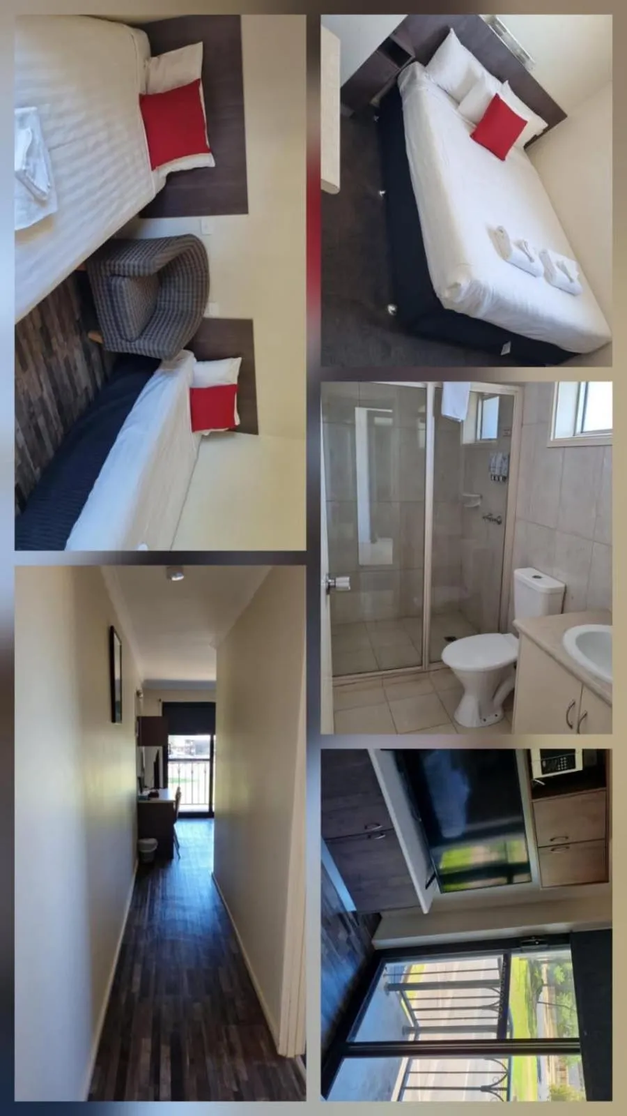 Bed in Boulevard Motor Inn Mildura