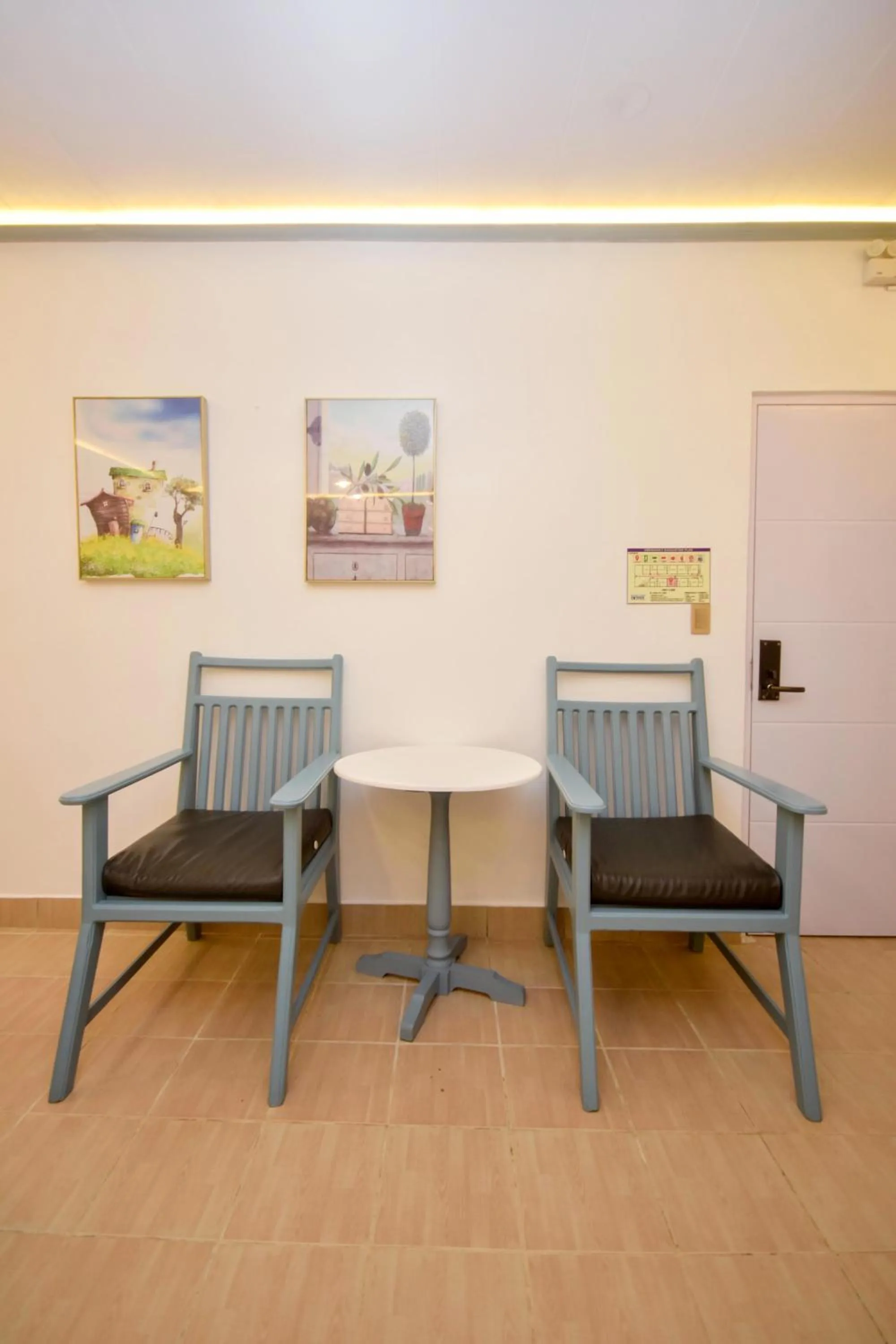 Seating area in Royal Park Resort Boracay