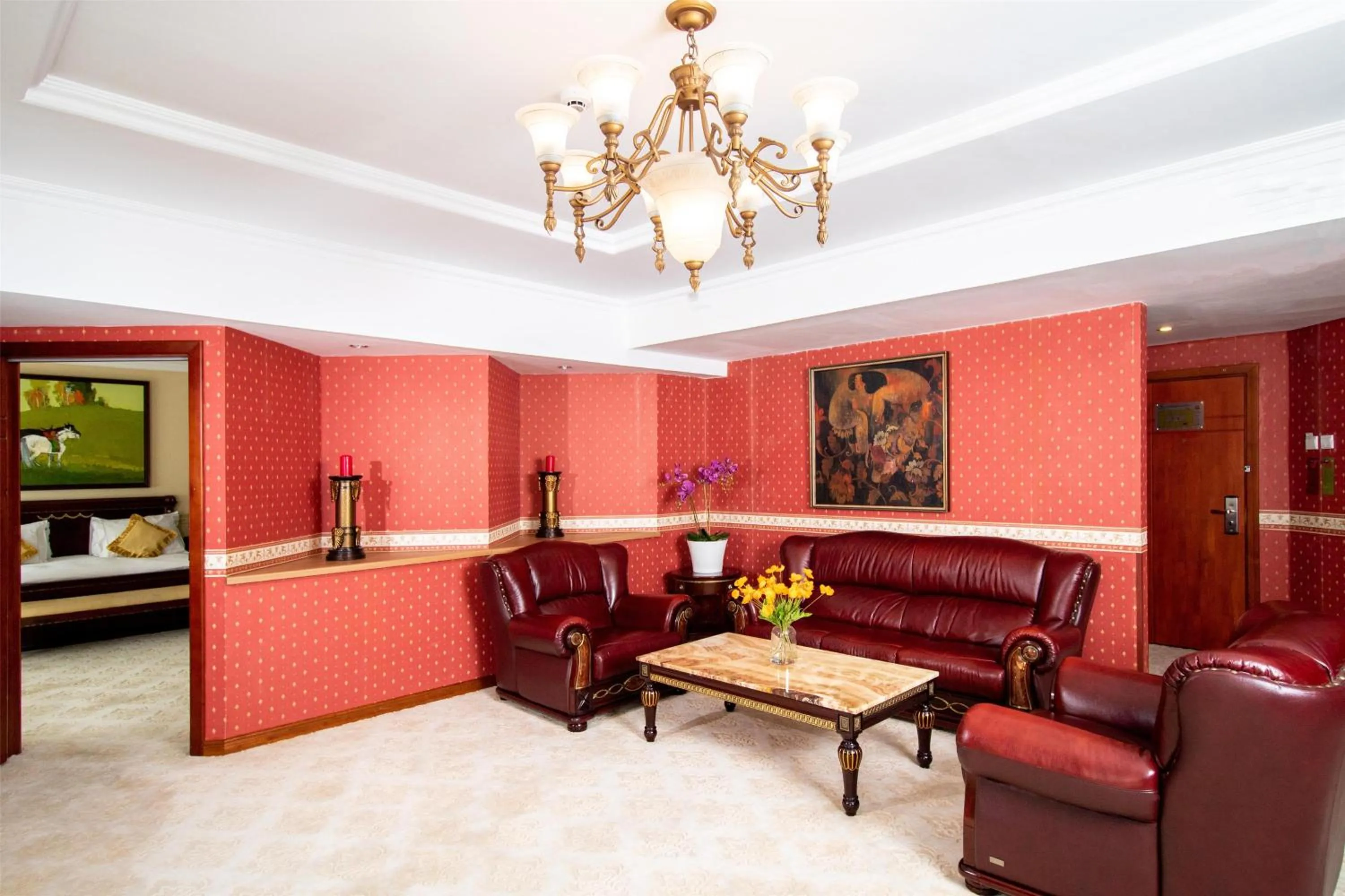 Photo of the whole room in Kempinski Hotel Khan Palace