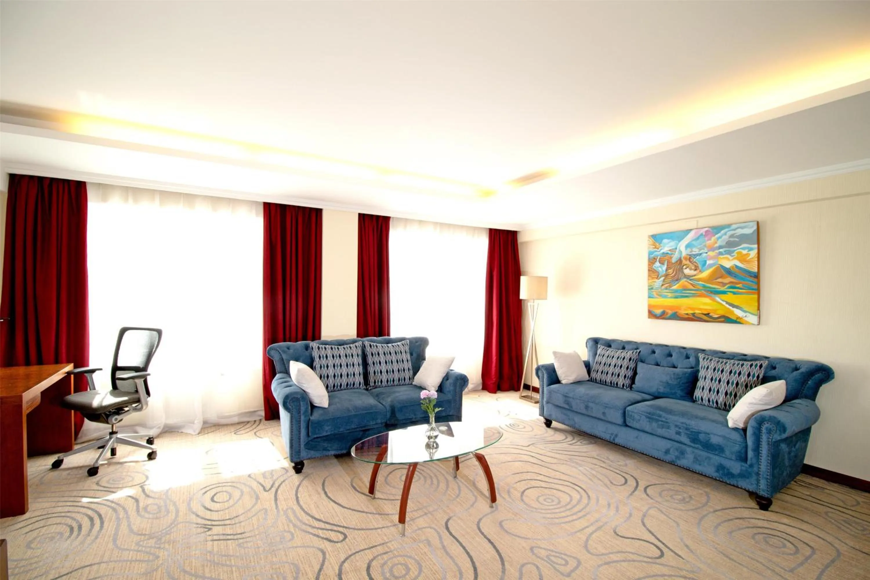 Bedroom in Kempinski Hotel Khan Palace