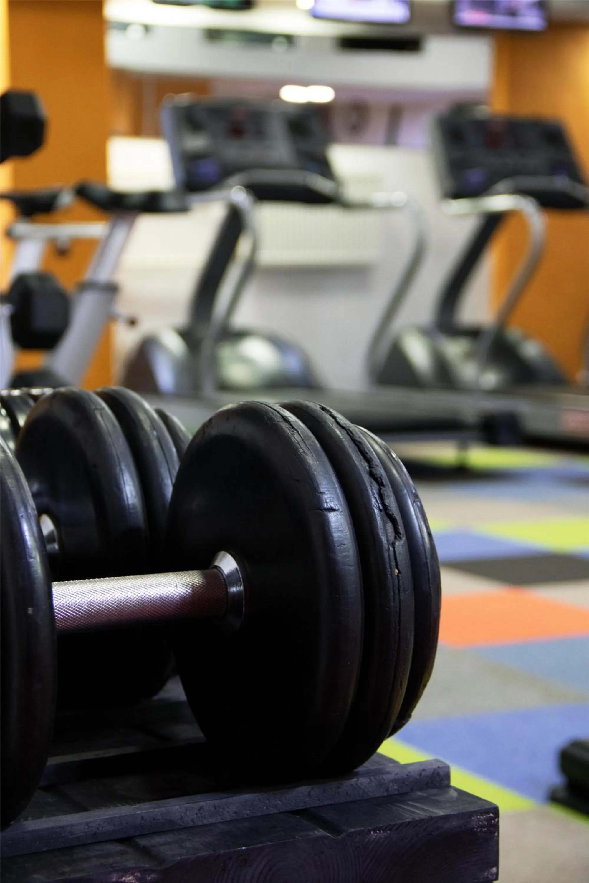 Fitness centre/facilities in Kempinski Hotel Khan Palace