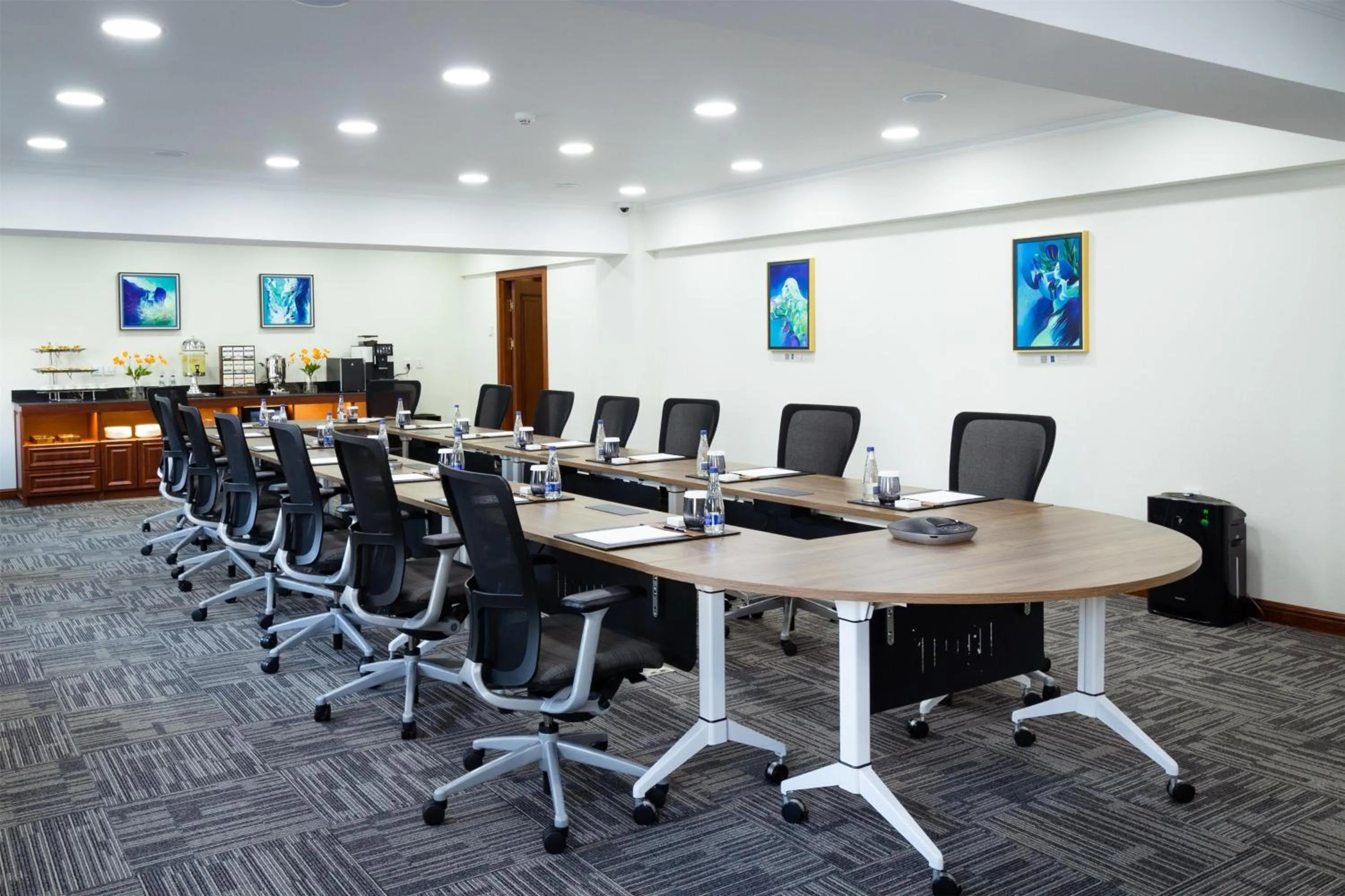 Meeting/conference room in Kempinski Hotel Khan Palace