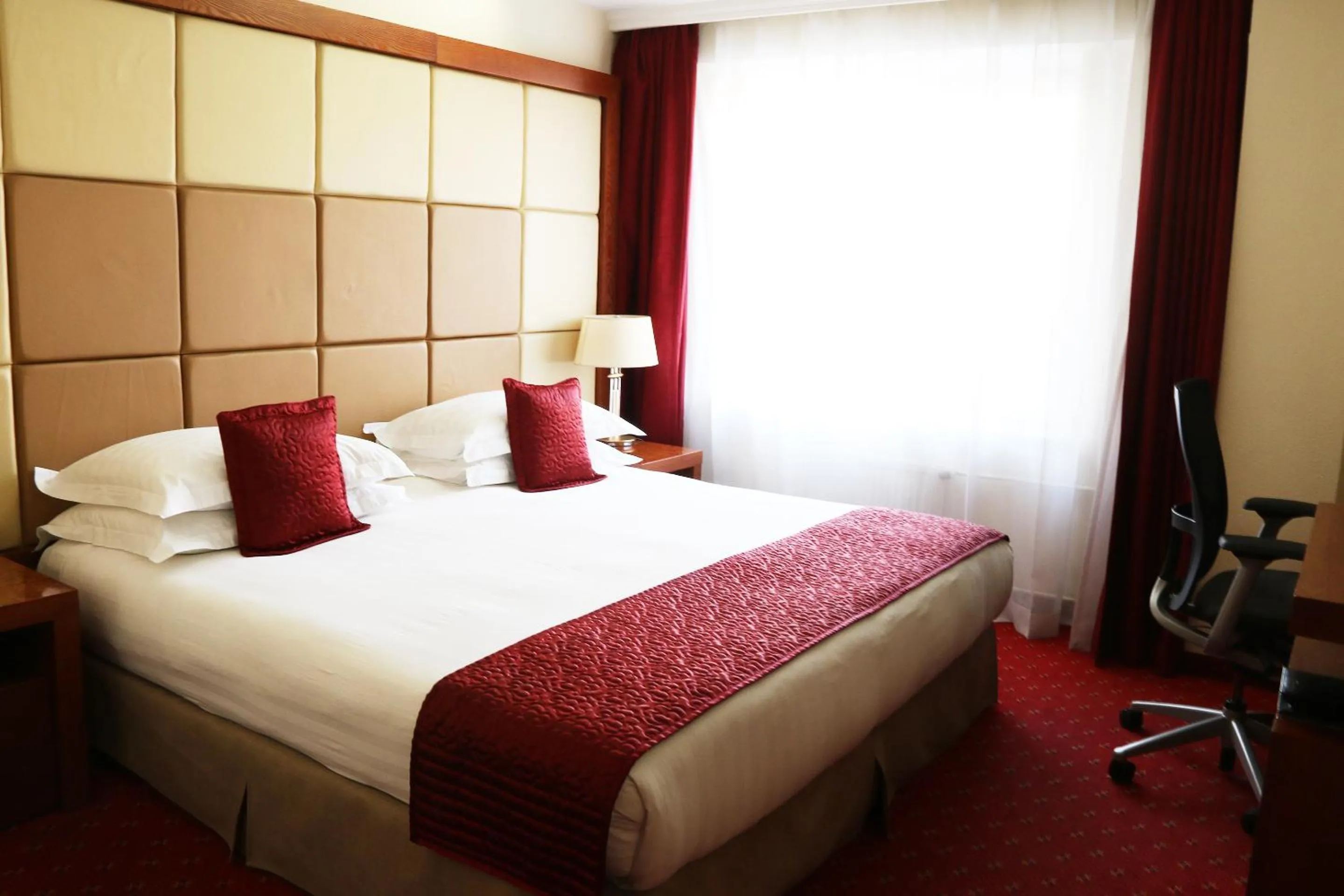 Property building, Bed in Kempinski Hotel Khan Palace