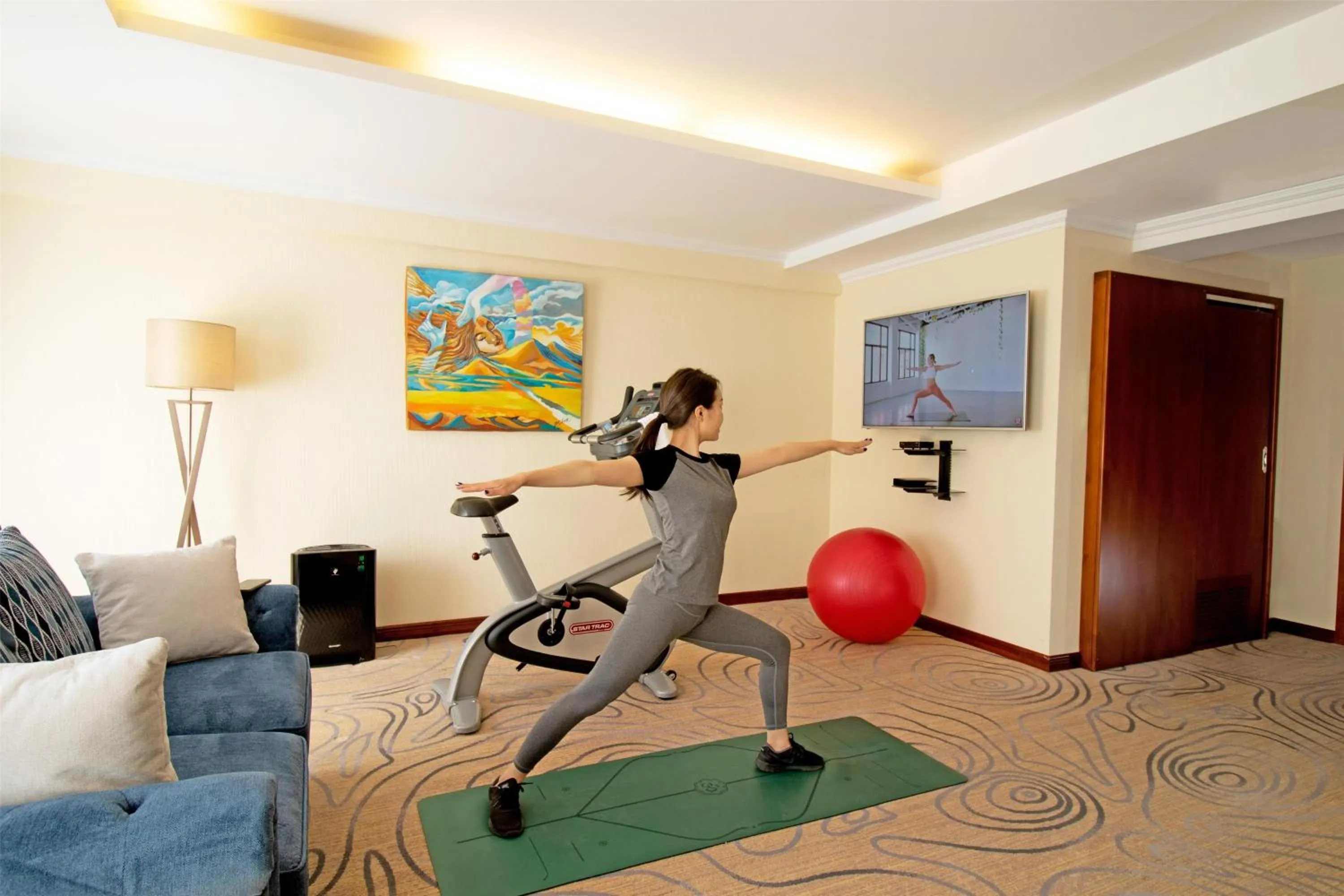 Bedroom in Kempinski Hotel Khan Palace