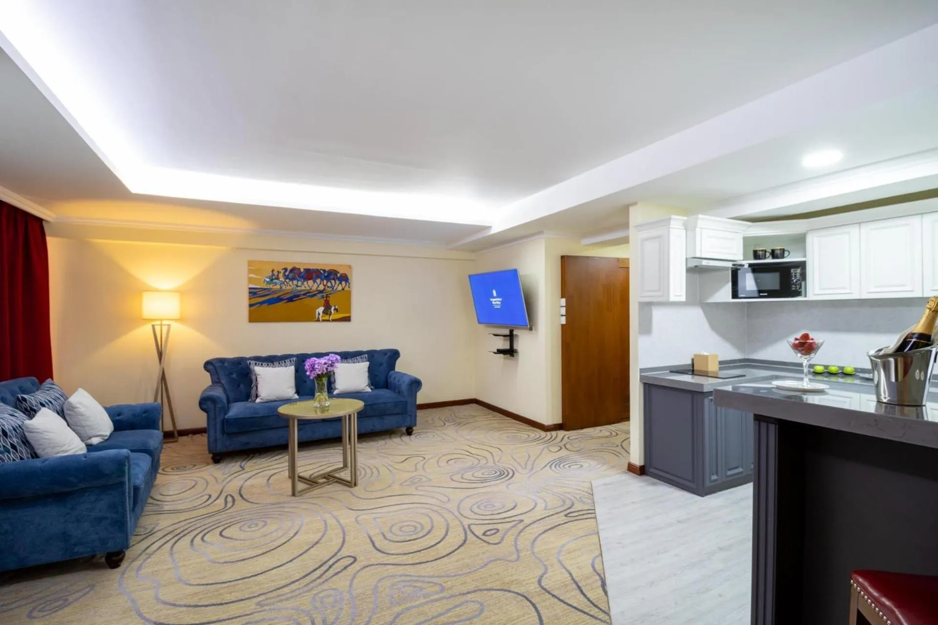 Photo of the whole room in Kempinski Hotel Khan Palace