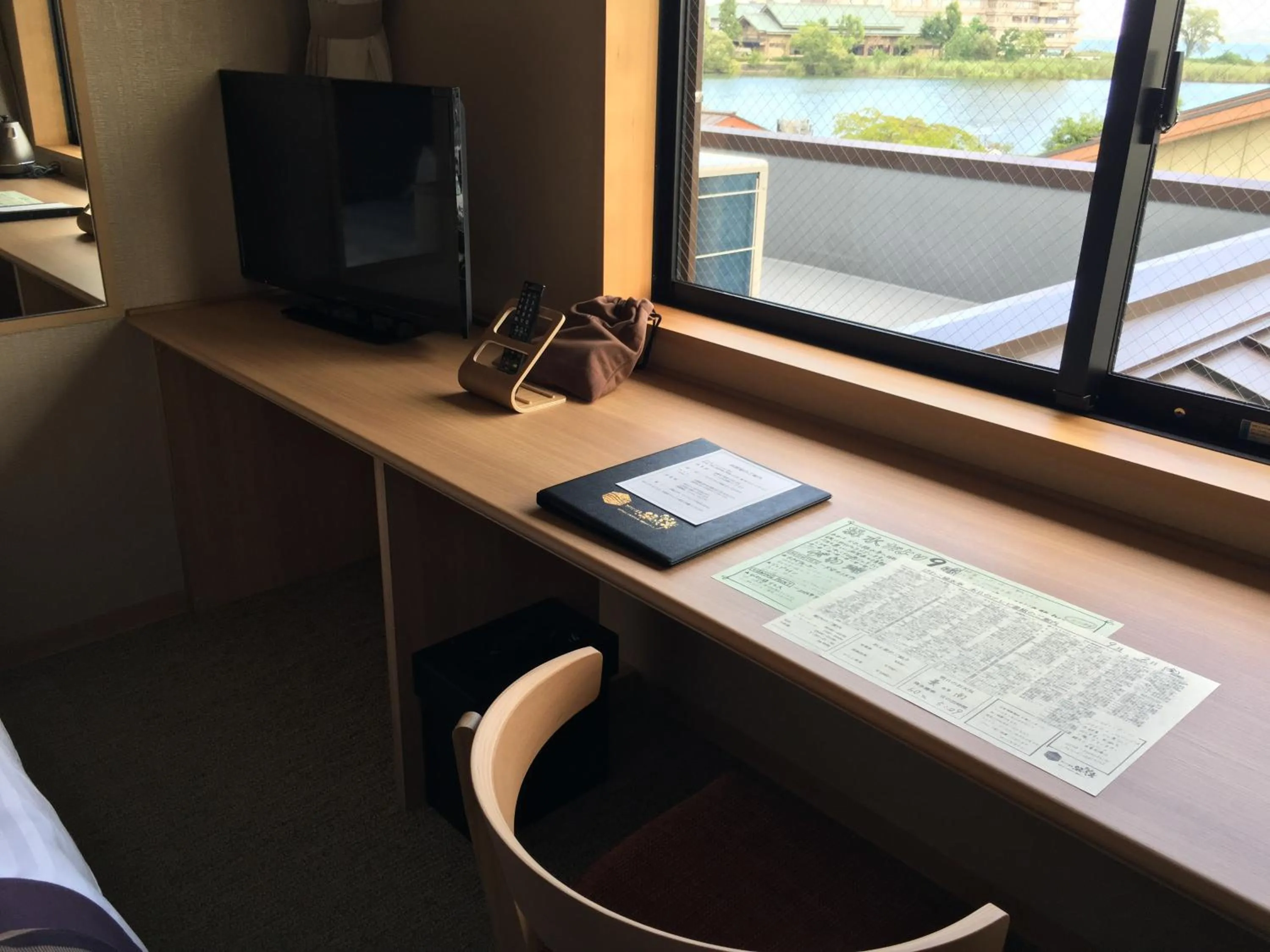 Lake view in Biwako Ryokusuitei