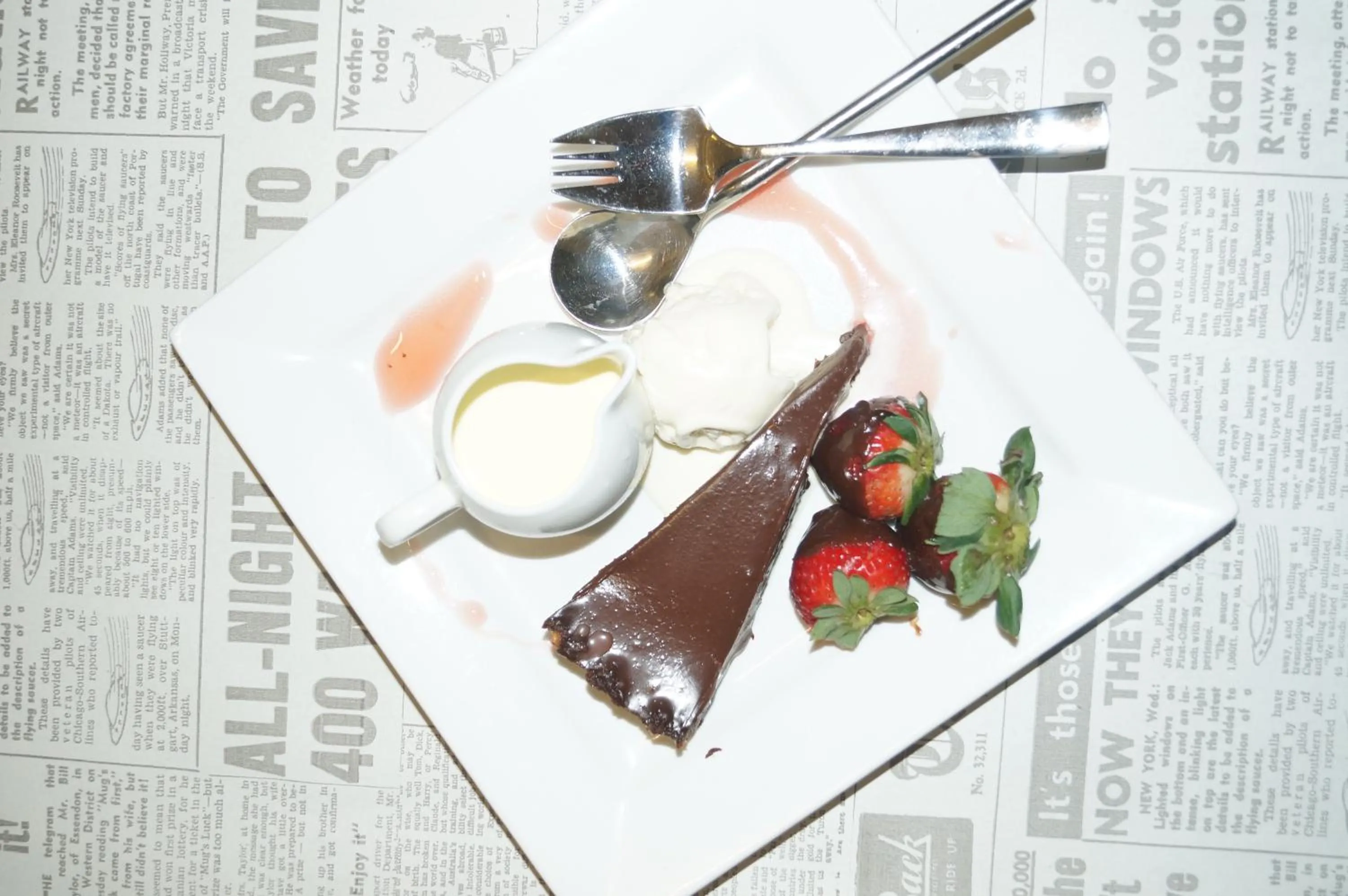 Food close-up in Motel Oasis